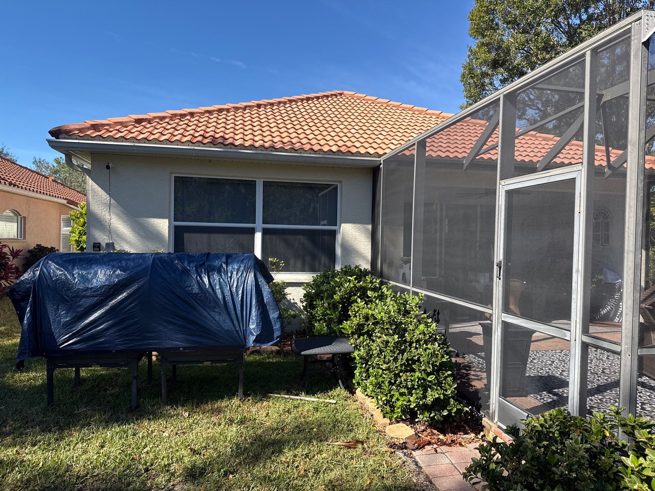 Barrel Tile Roof Cleaning in Tara – Bradenton, FL by Sunshine AquaWash