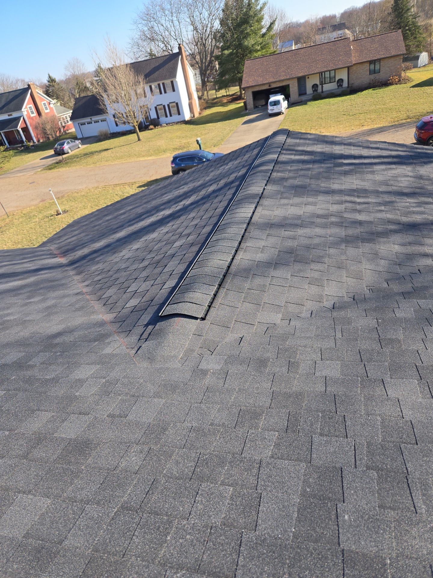 Atlas Pinnacle, Color, Black Shadow, Drip Edge, Color, Black by Eagle Eye Roofing