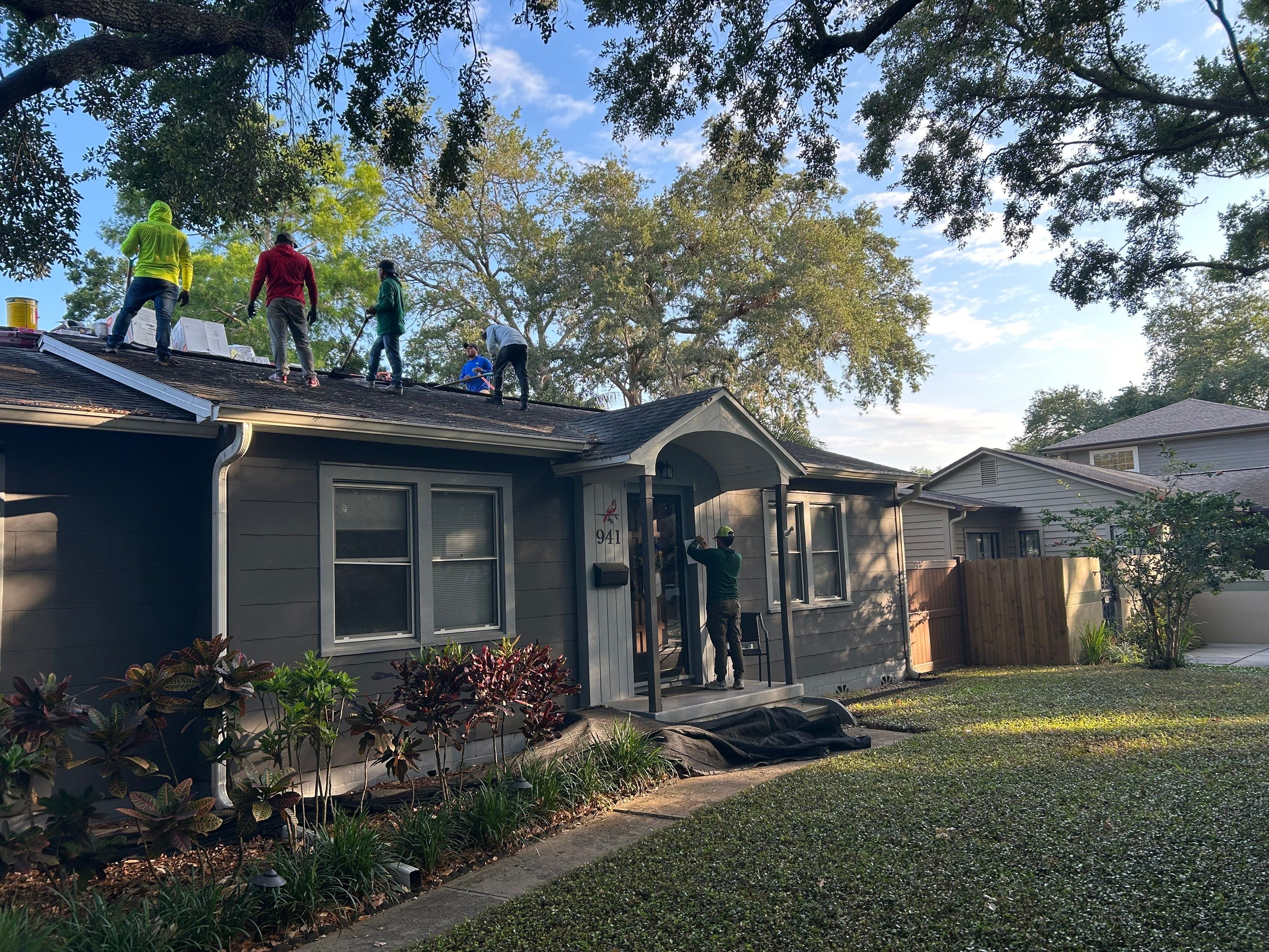 Project in St. Petersburg 33703 by Mitchell Roofing Company LLC 