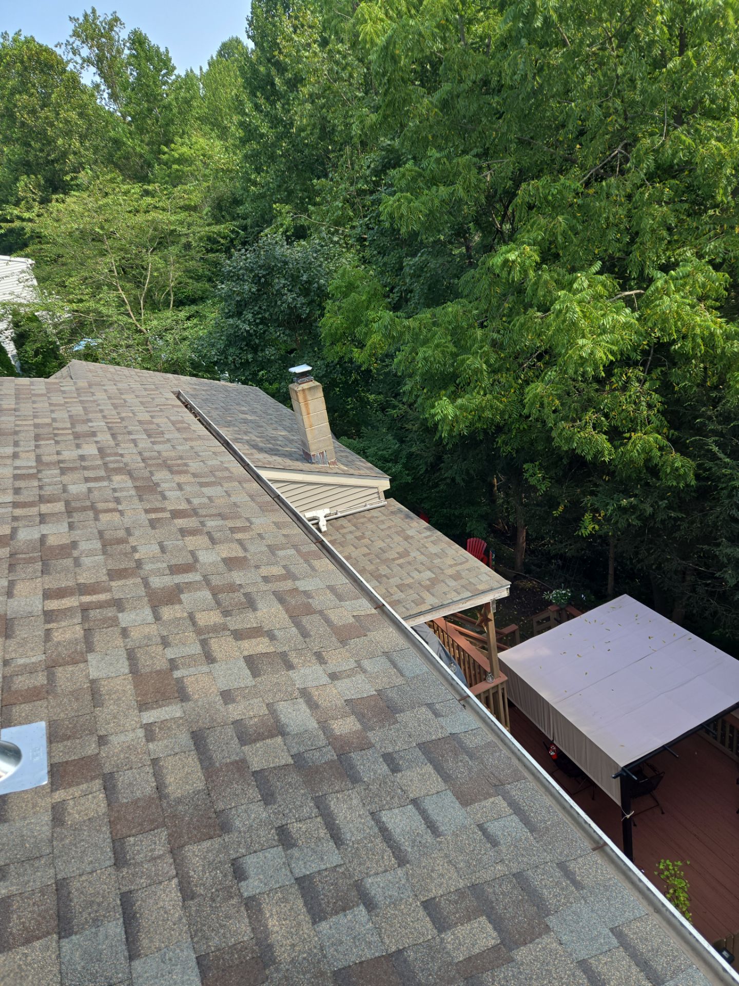 Residential Roofing Installation using Owens Corning TruDefinition Duration AR - Driftwood by A Plus Exterior