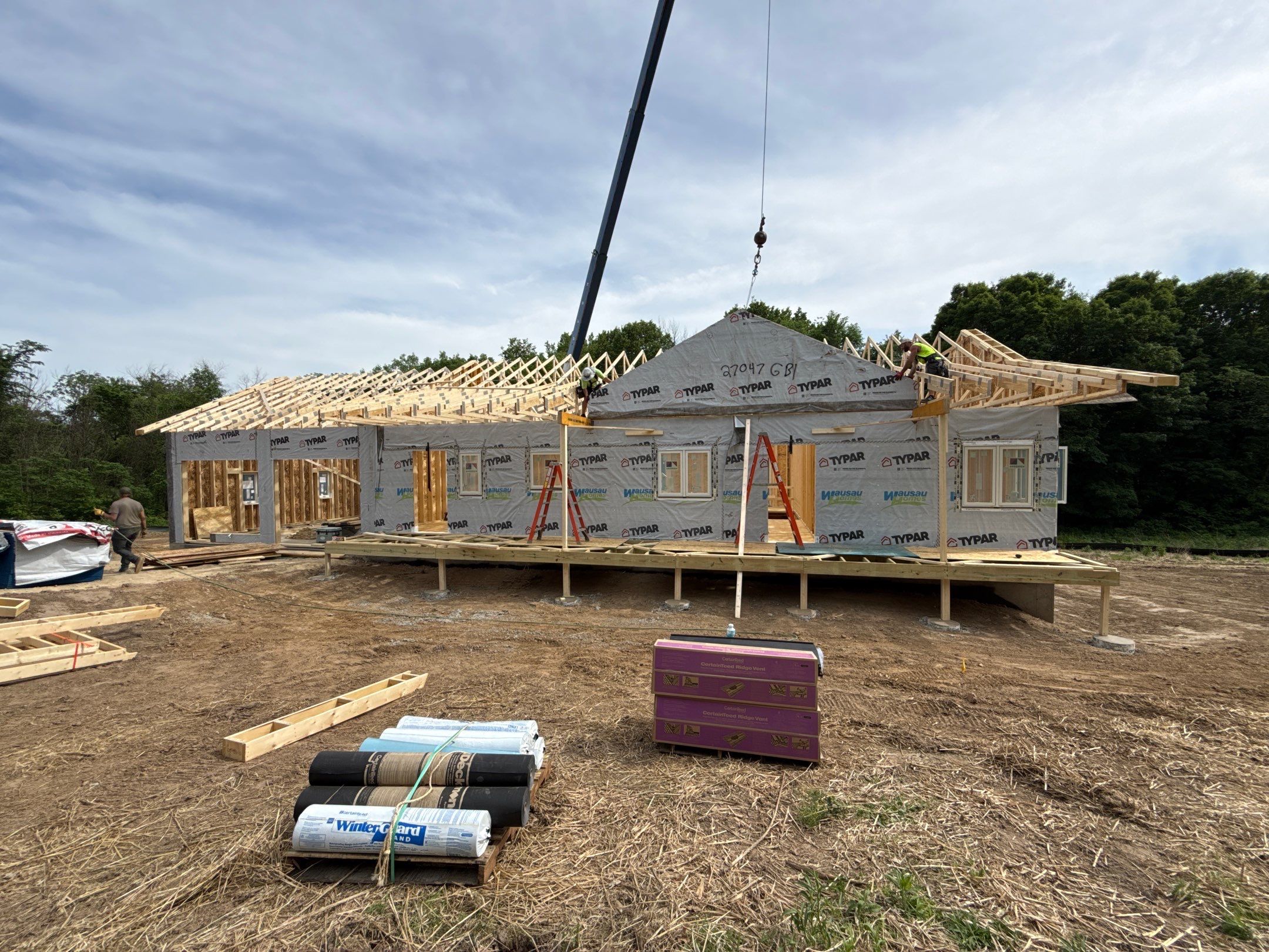 Ellsworth, WI Build by Bauer Estates LLC