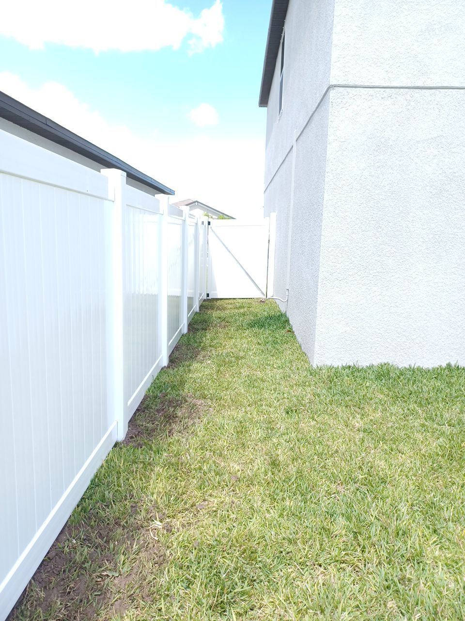 Riverview, FL 6ft. Tall White Vinyl Privacy Fence by Asap fence and gates, LLC