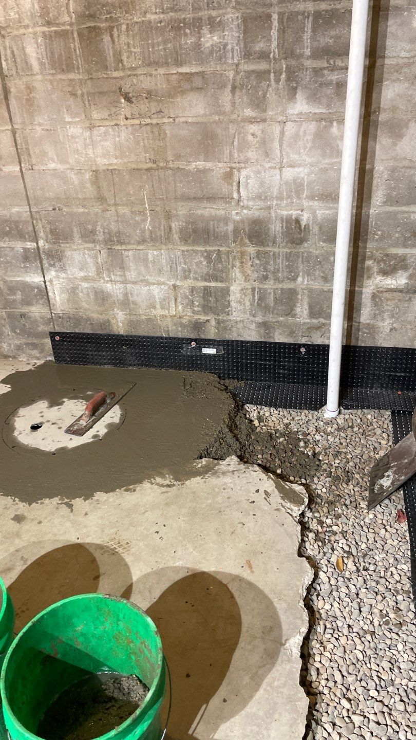 Drain Tile in South Minneapolis by Waterproofing Northeast