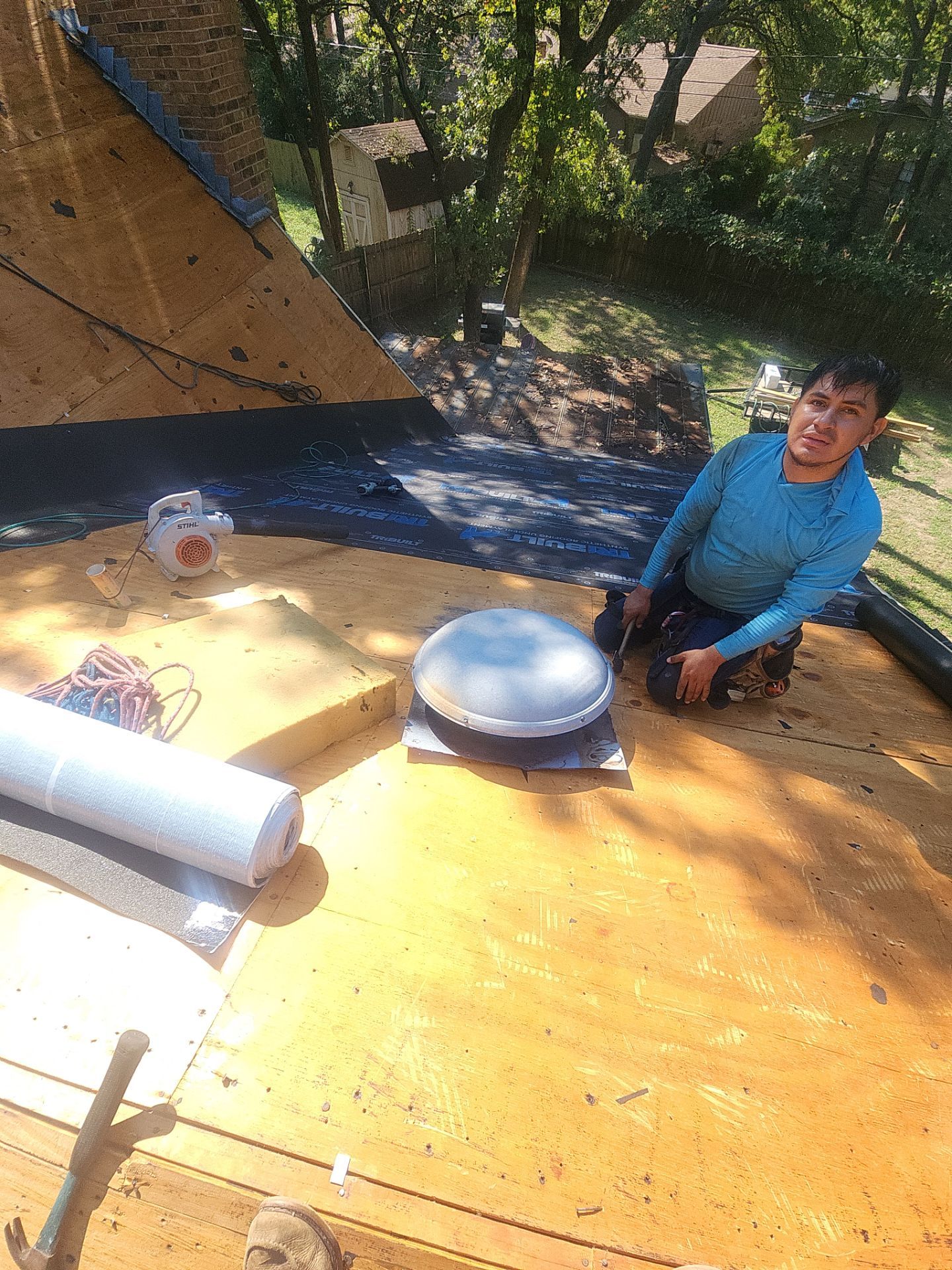 Project in Azle by Lonestar Roofing and Restoration LLC.