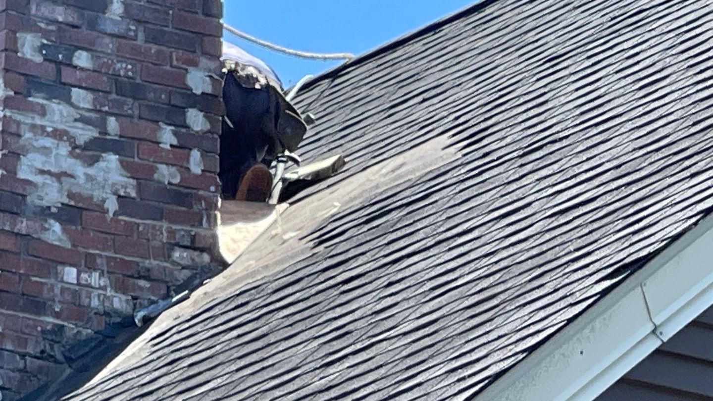 Chimney & Valley Leak Repair with New Lead Flashing and Cricket Rebuild by Sensible Home Solutions