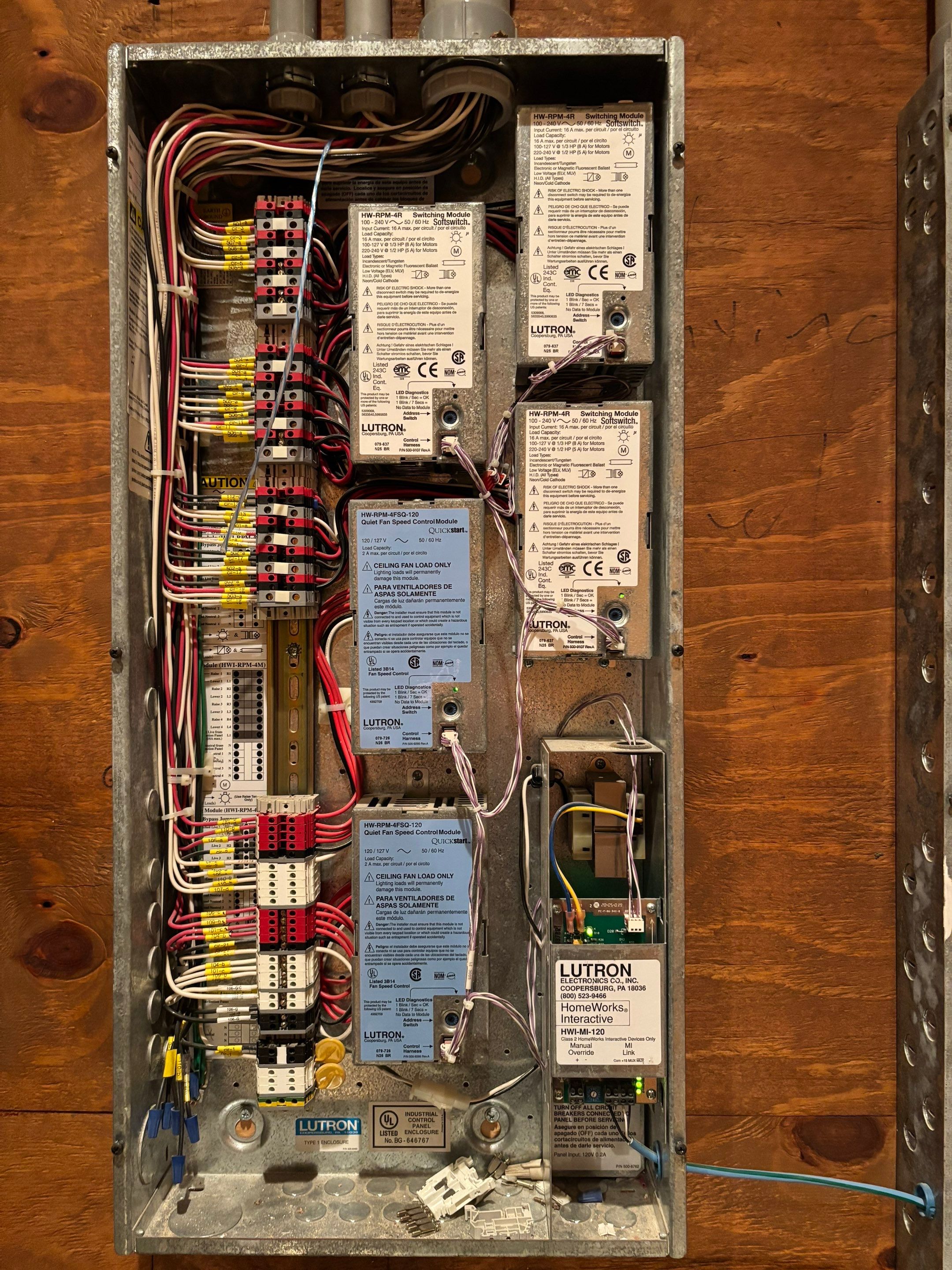Lutron Homeworks Series 8 Upgrade by Optimal Tek