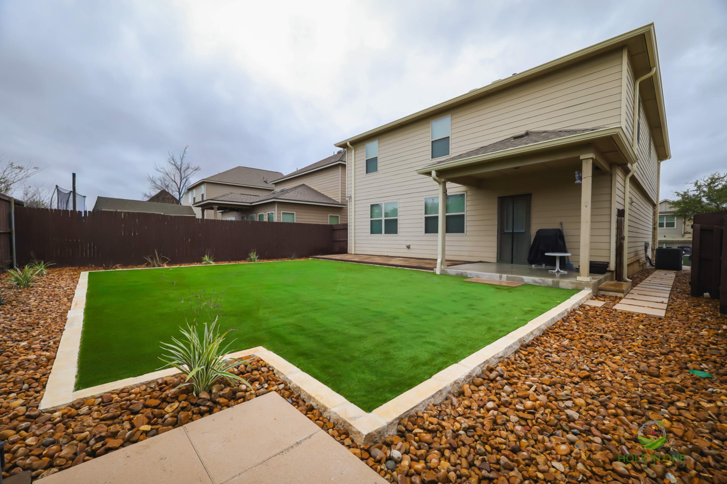 Far West, San Antonio Tx. by Hole In One Lawns, LLC
