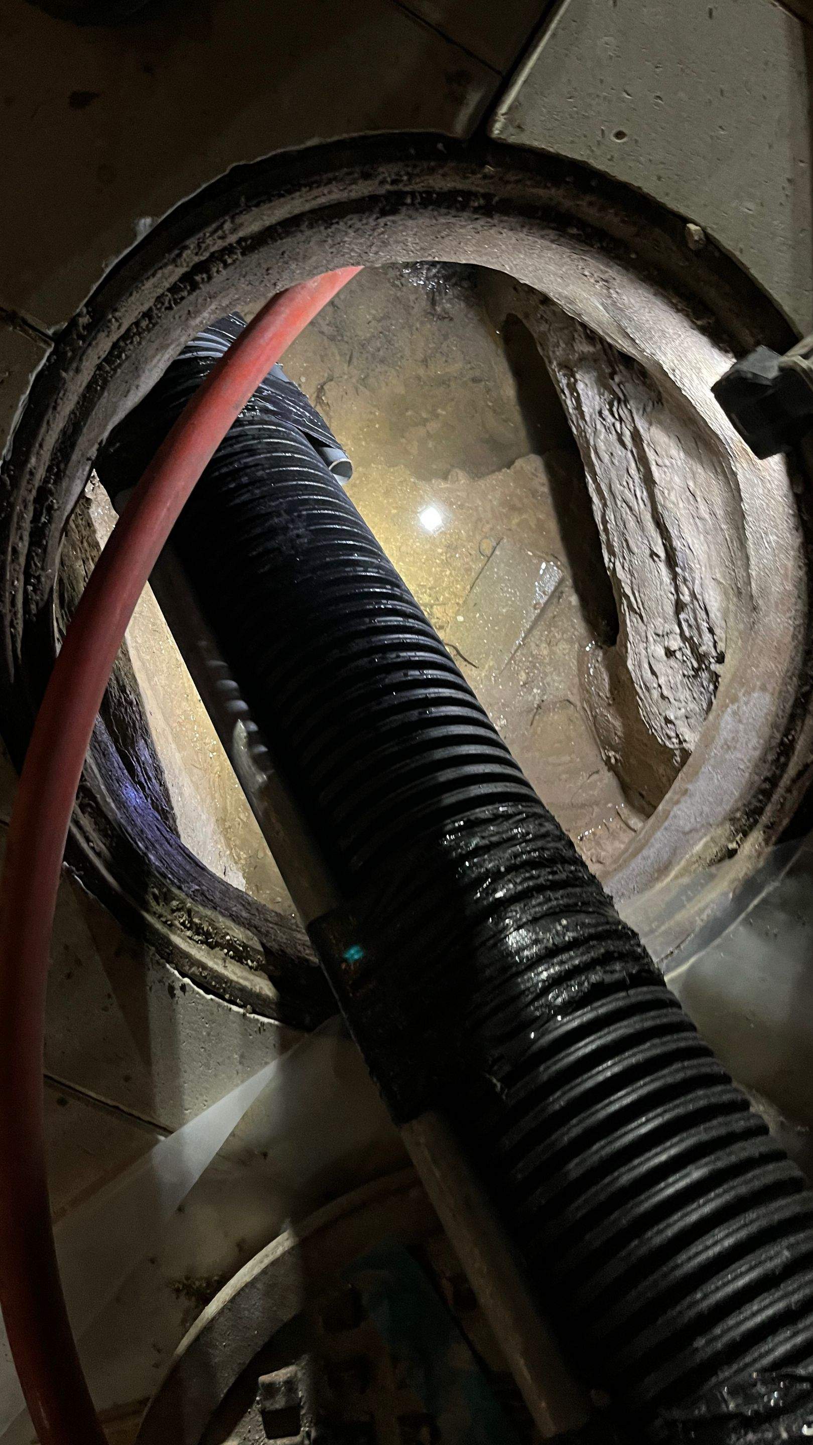 Ritz-Carlton S. Pool Deck & S. Service Rd Drain Cleaning by APS Power & Water