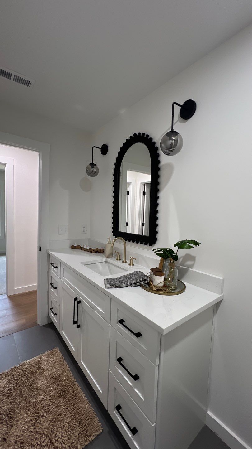 Full Interior and Exterior Home Renovation with Finished Basement in Marietta by Swift Home Renovations
