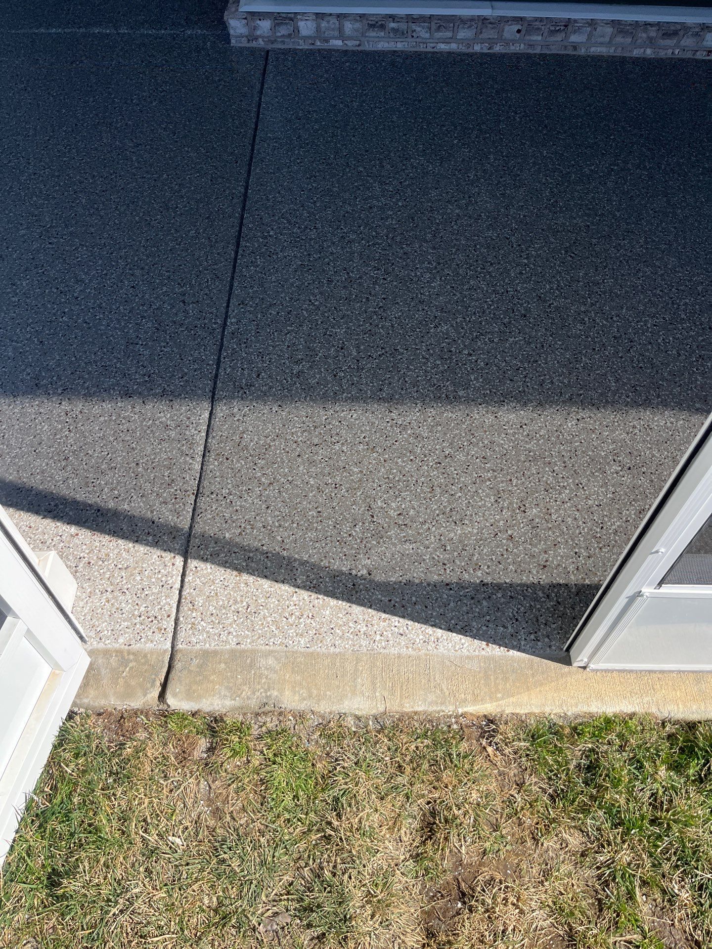 Patio Floor Coating using Creekbed by My Garage Floor Guys