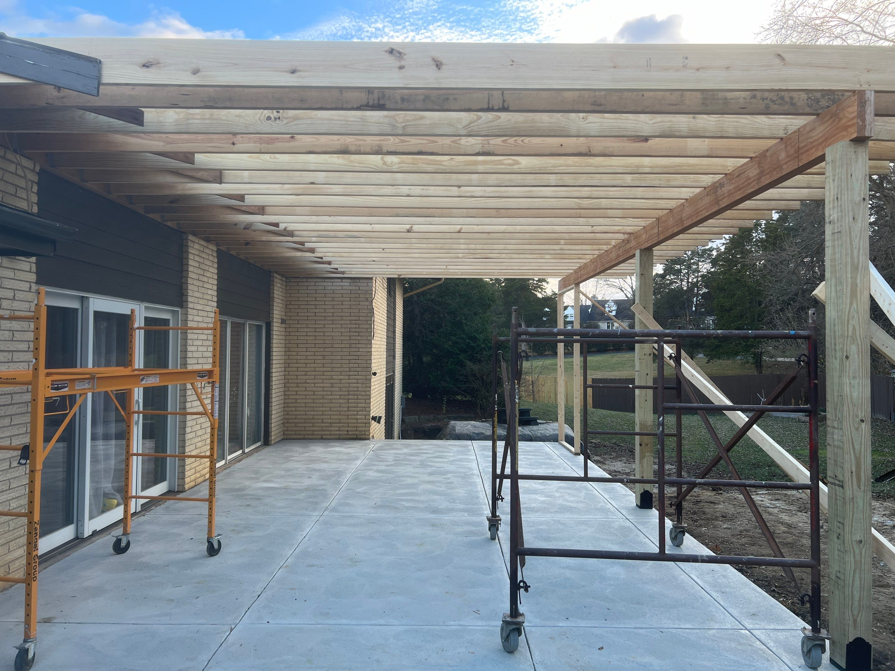 Centerville Covered Patio by Zengel Group