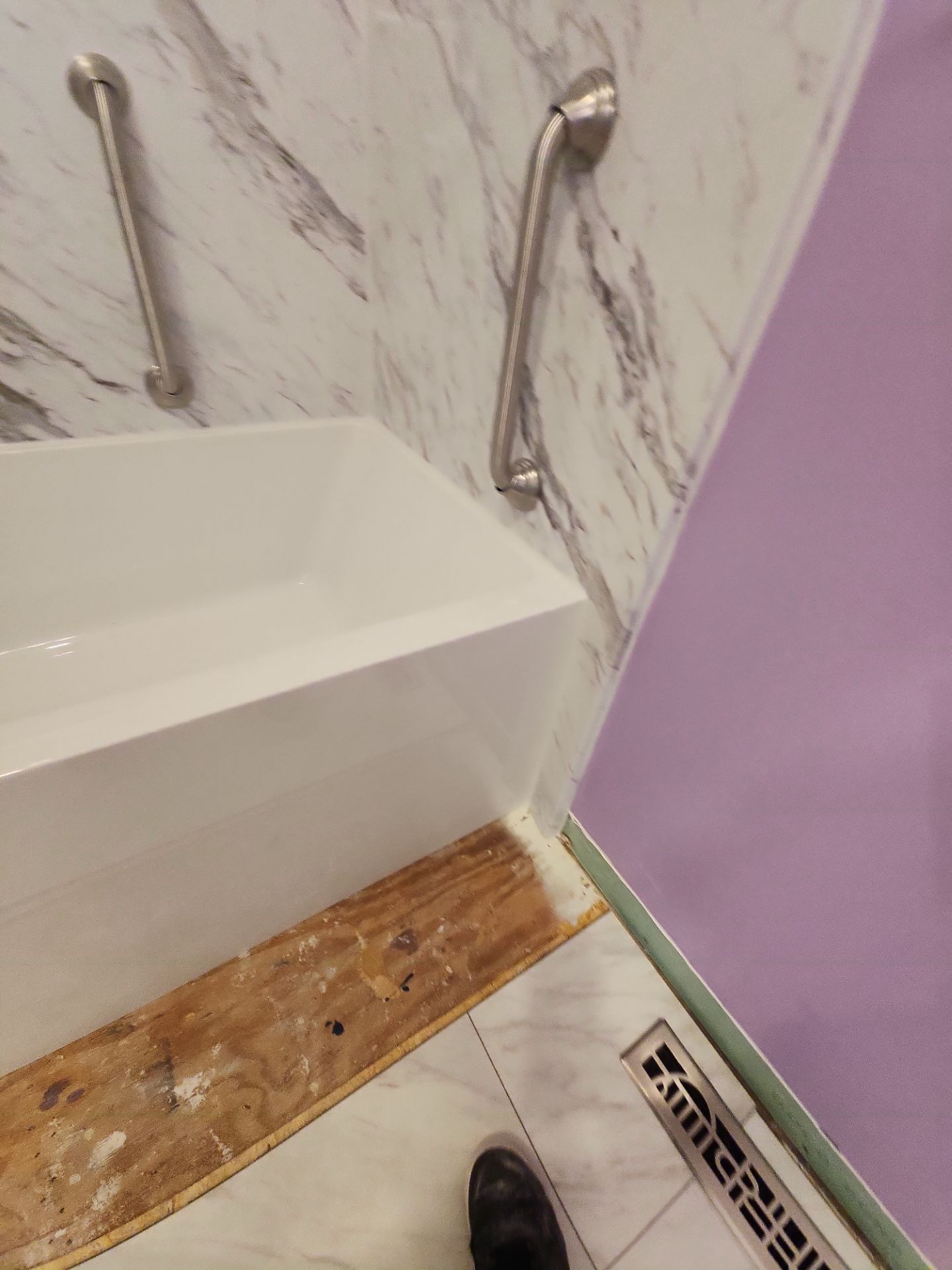 Bathroom Remodel using Acrylic by The Shower Company