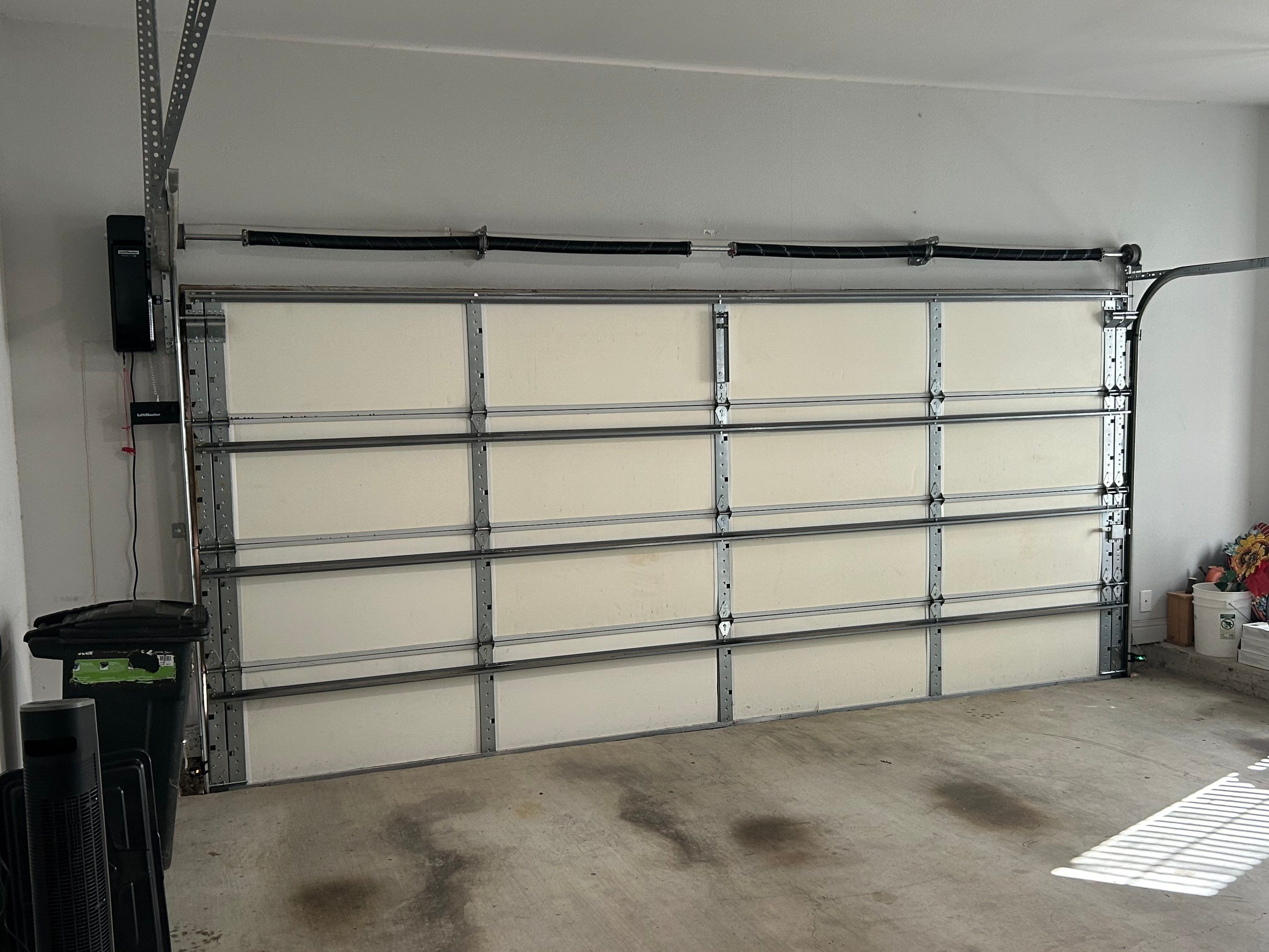 Heavy Duty Garage Door and LiftMaster Wall-Mount Opener Installation in Roanoke by Meadows Garage Doors