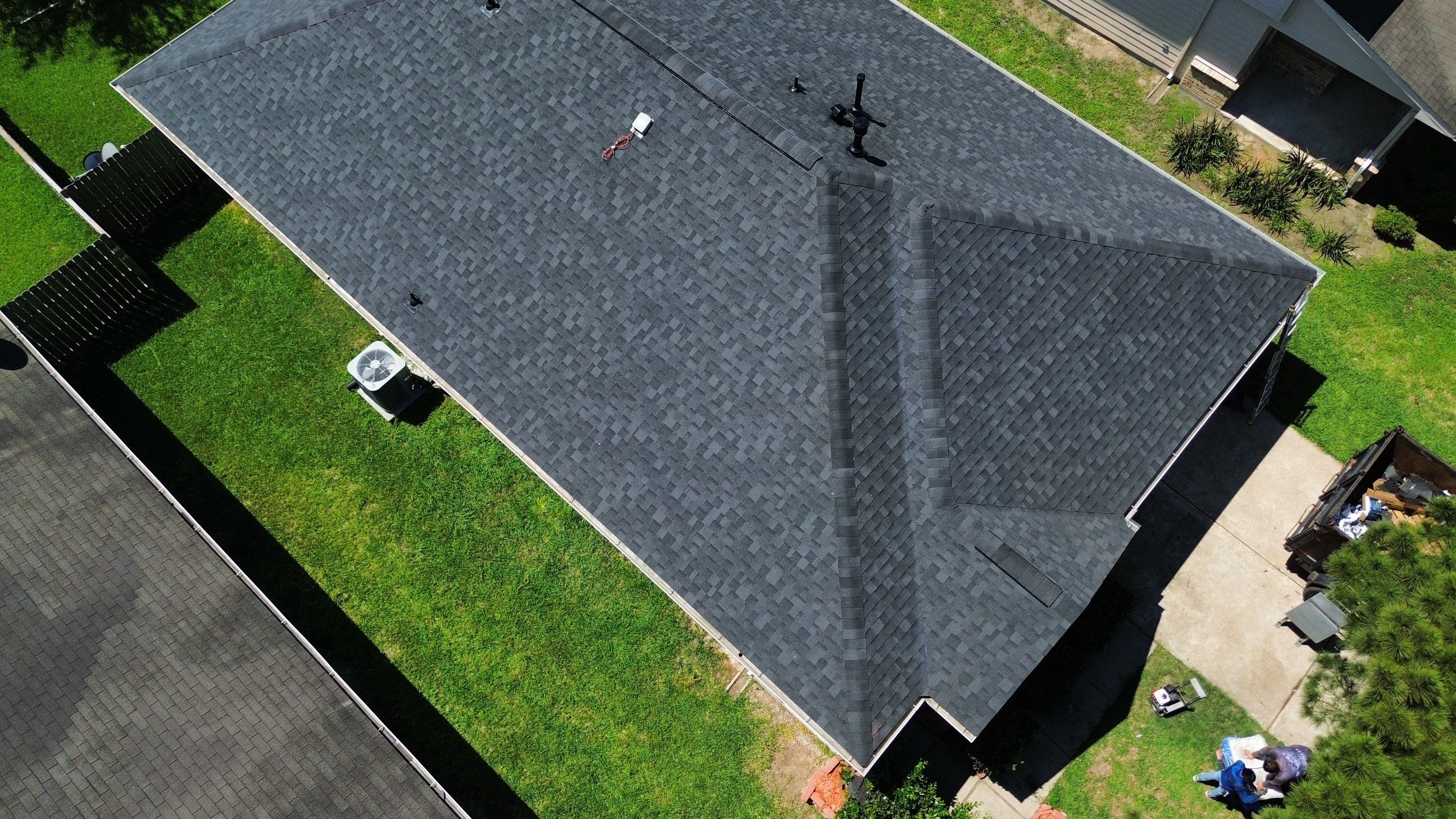 Roof Remplacement with Solar Panel by CAP Roofing and Construction LLC