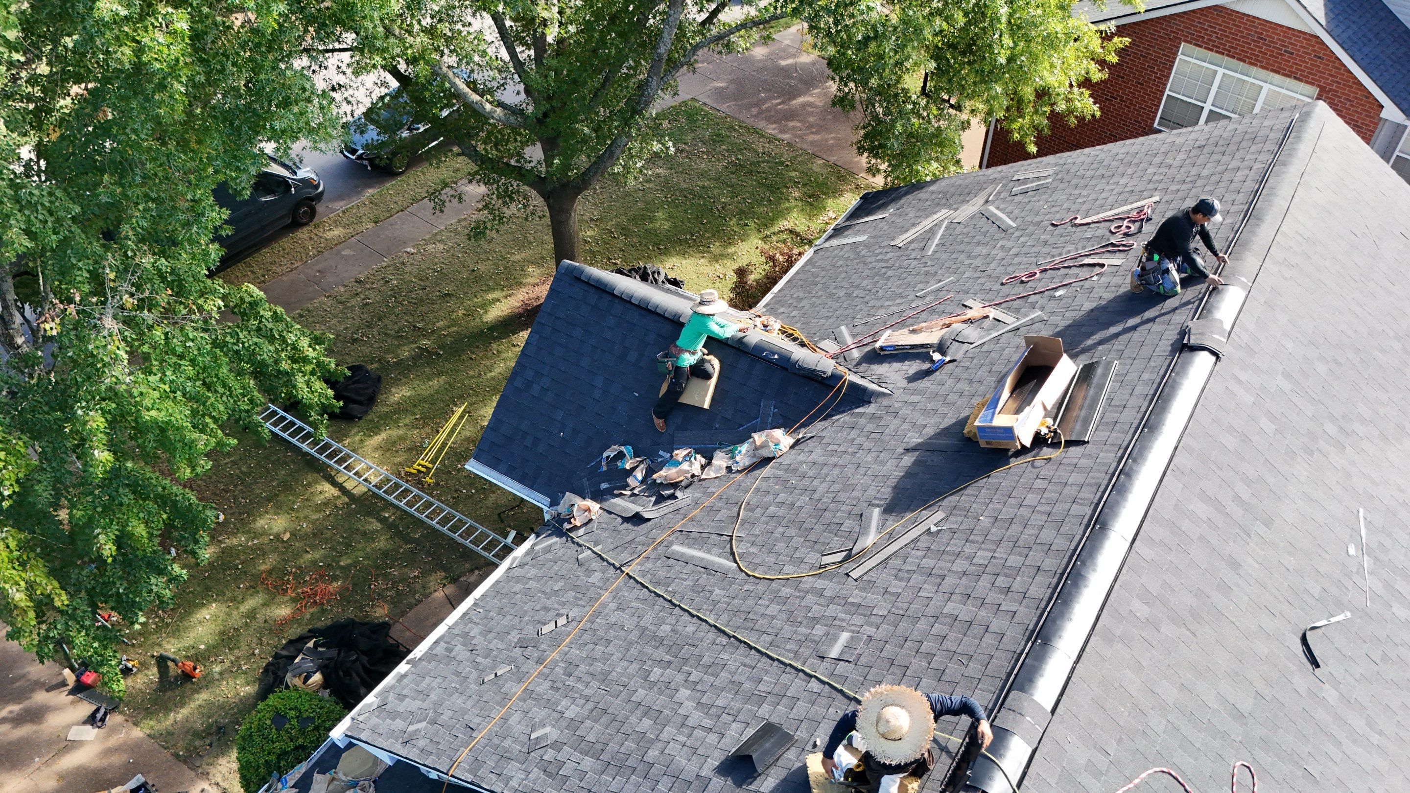 Charcoal Black Re-Roof by Royal House LLC