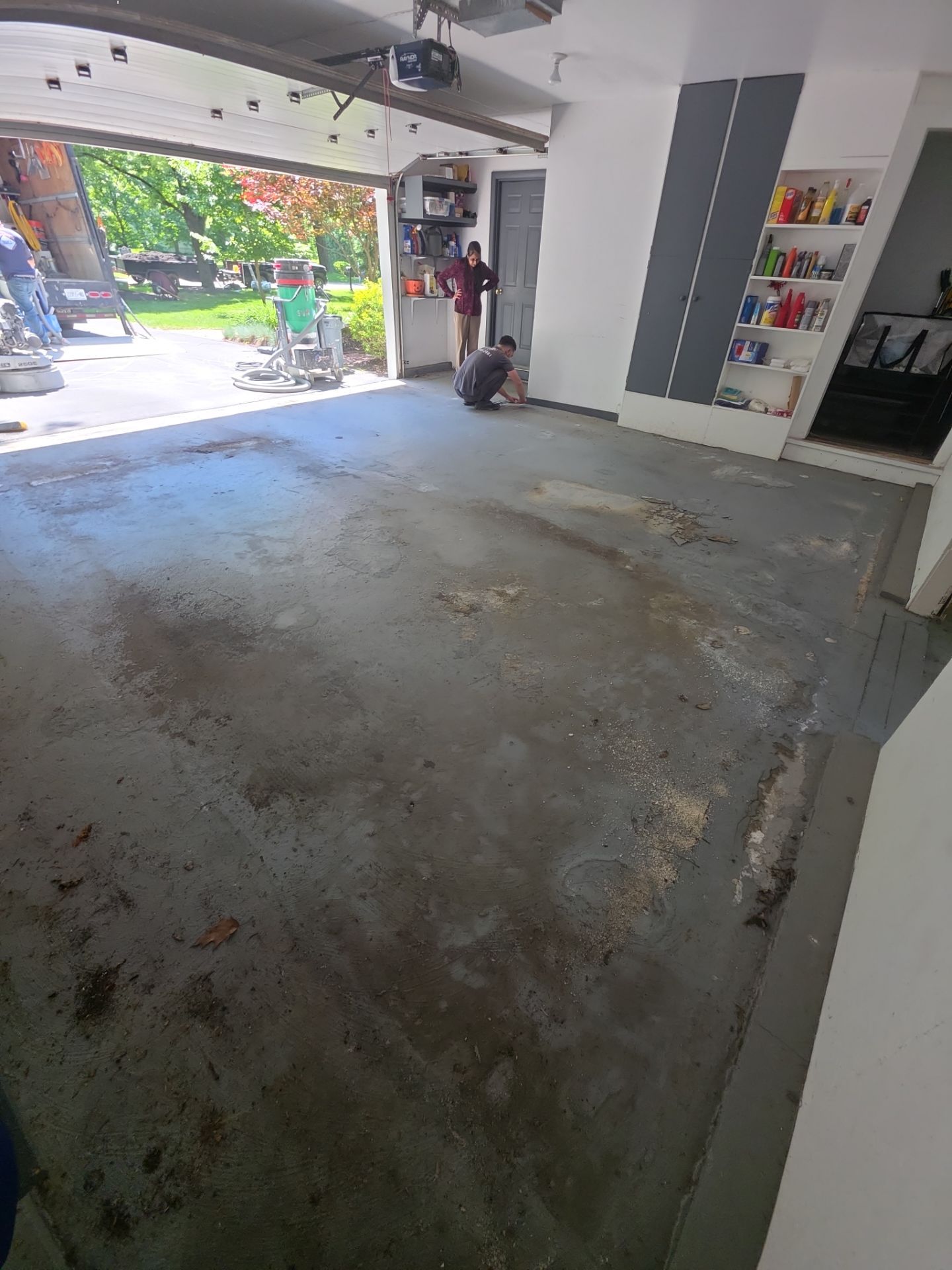 Earth Effects Silver Spirits Garage Coating by NG Masonry & Construction LLC
