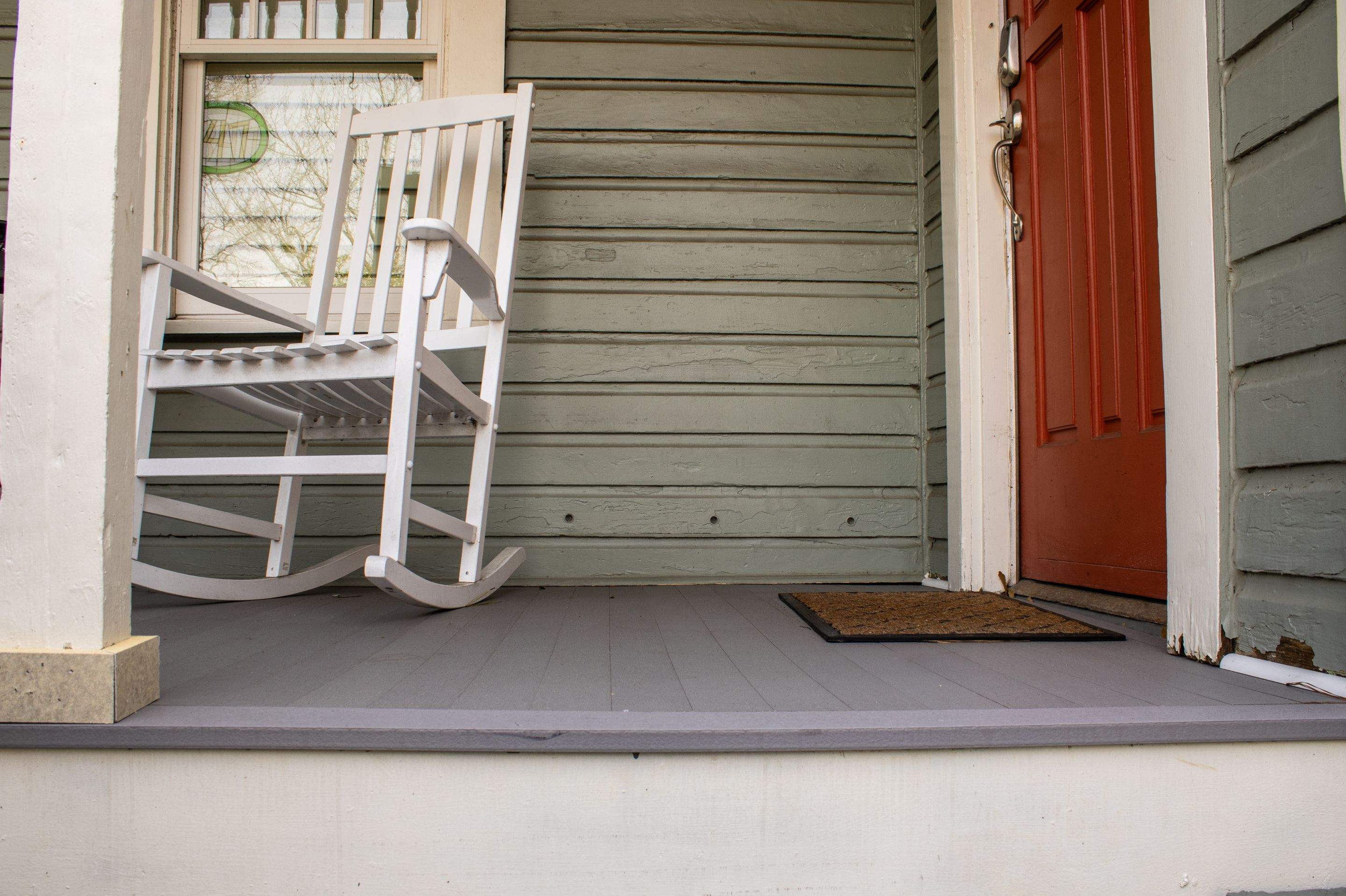 Deckorators Front Porch Resurface in Atlanta, GA by Nelson Exteriors 