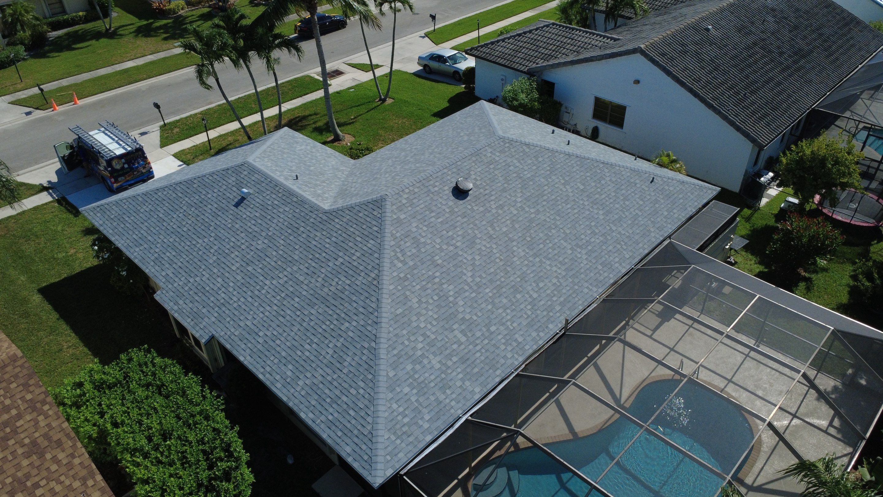 Residential Roofing Installation using Owens Corning by BLUES BROTHERS ROOFING