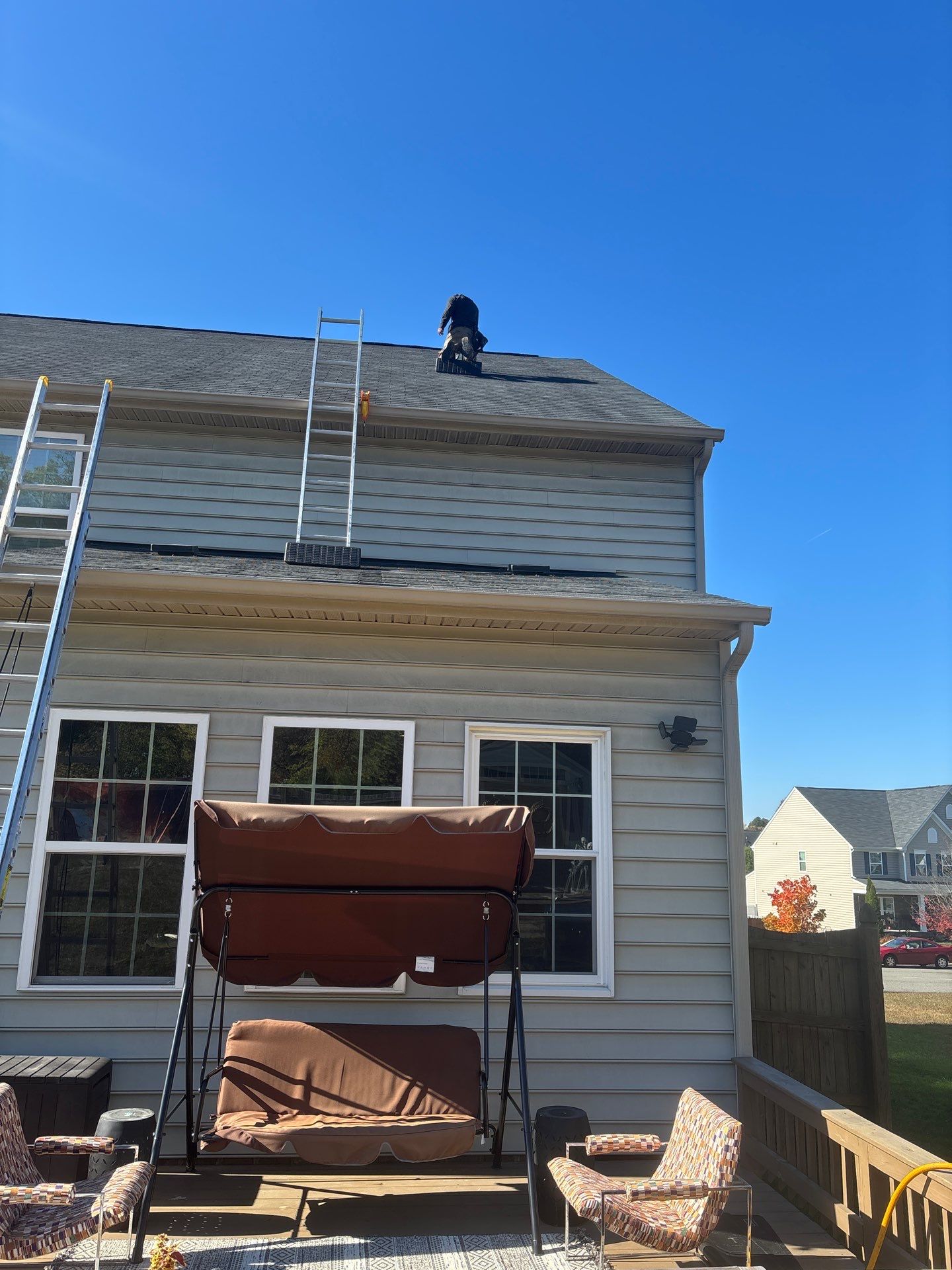 Project in Richmond by Roof Maxx of Midlothian