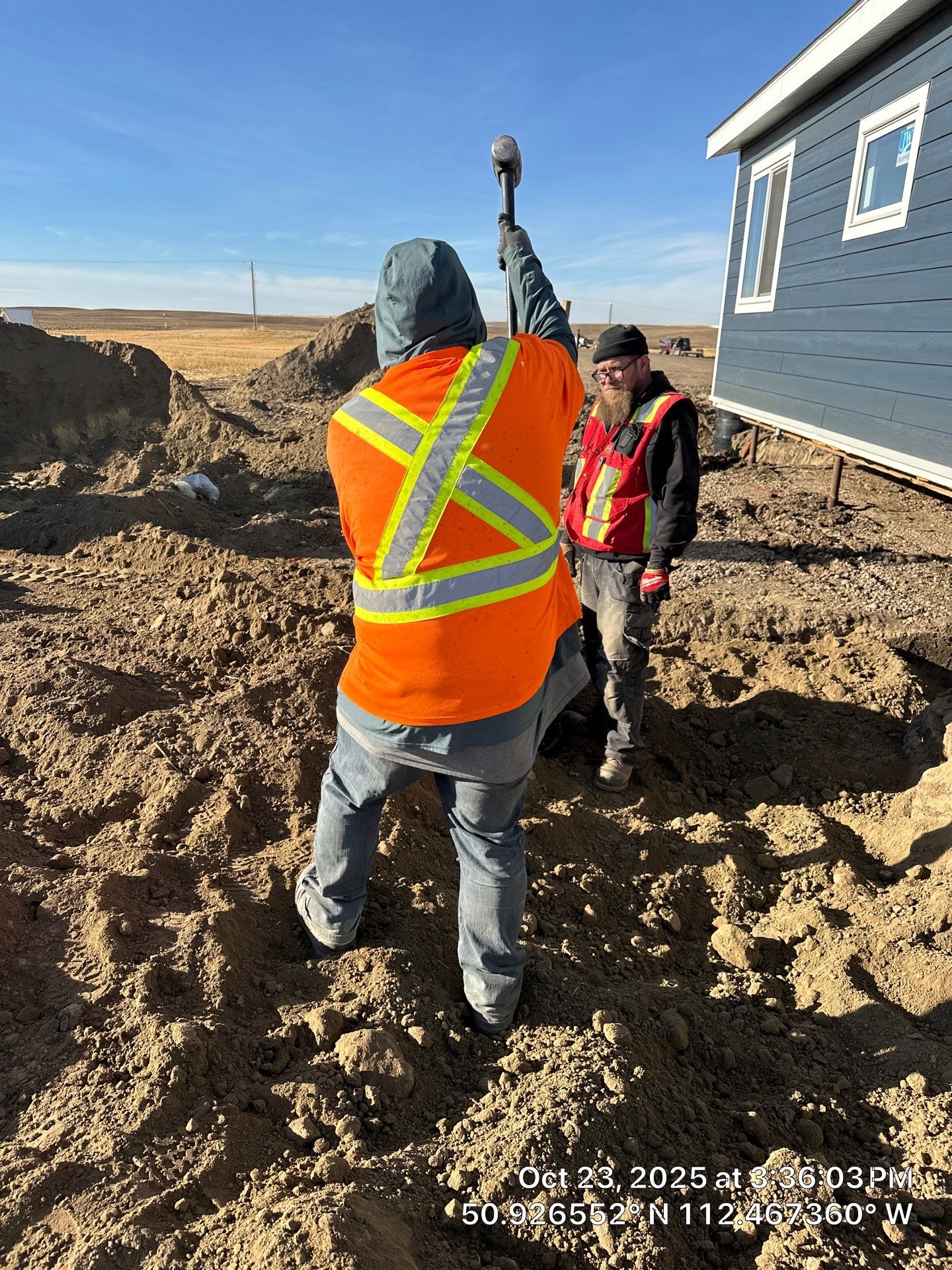 Full Septic System Installation With Polyethylene Tanks In Alberta by Septic Medic Inc.