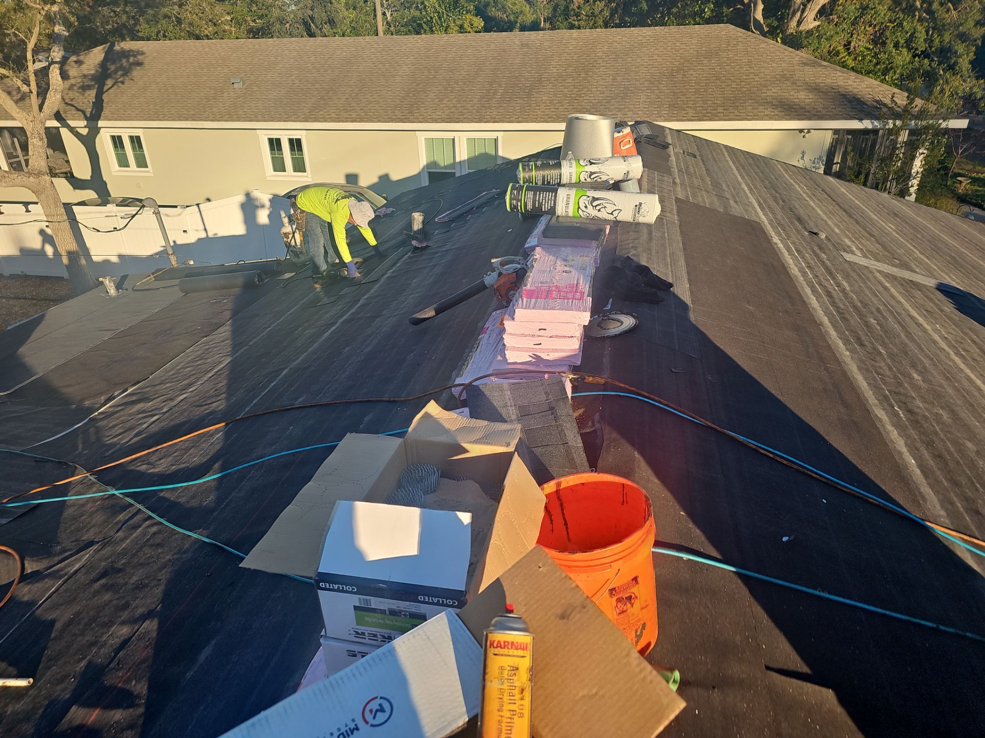 Project in St. Petersburg 33710 by Mitchell Roofing Company LLC 
