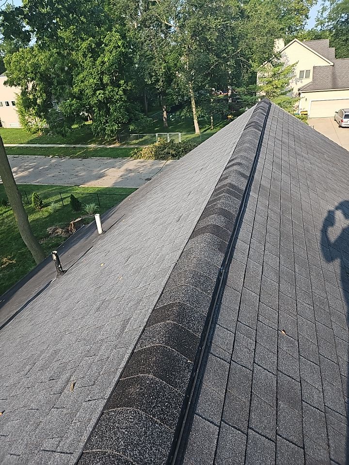 New Roof and Gutters by 42 North Construction, LLC.