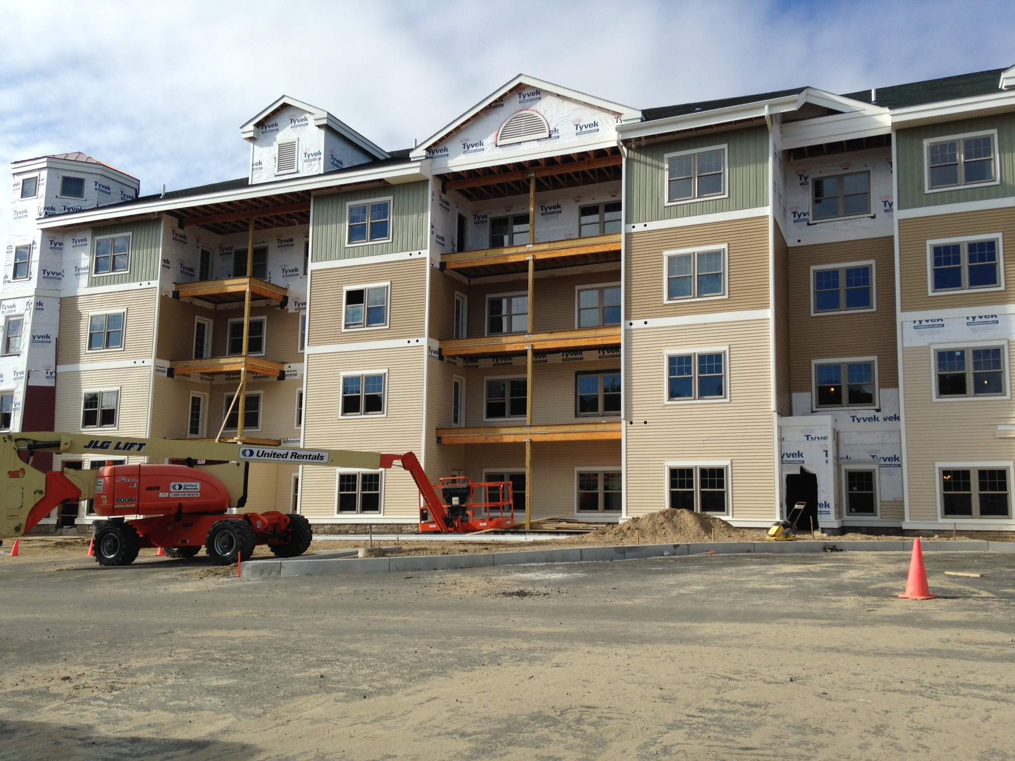 Commercial Gutters at Keystone Place in Buzzards Bay, MA by Gutter Pro by Gutter Pro Enterprises