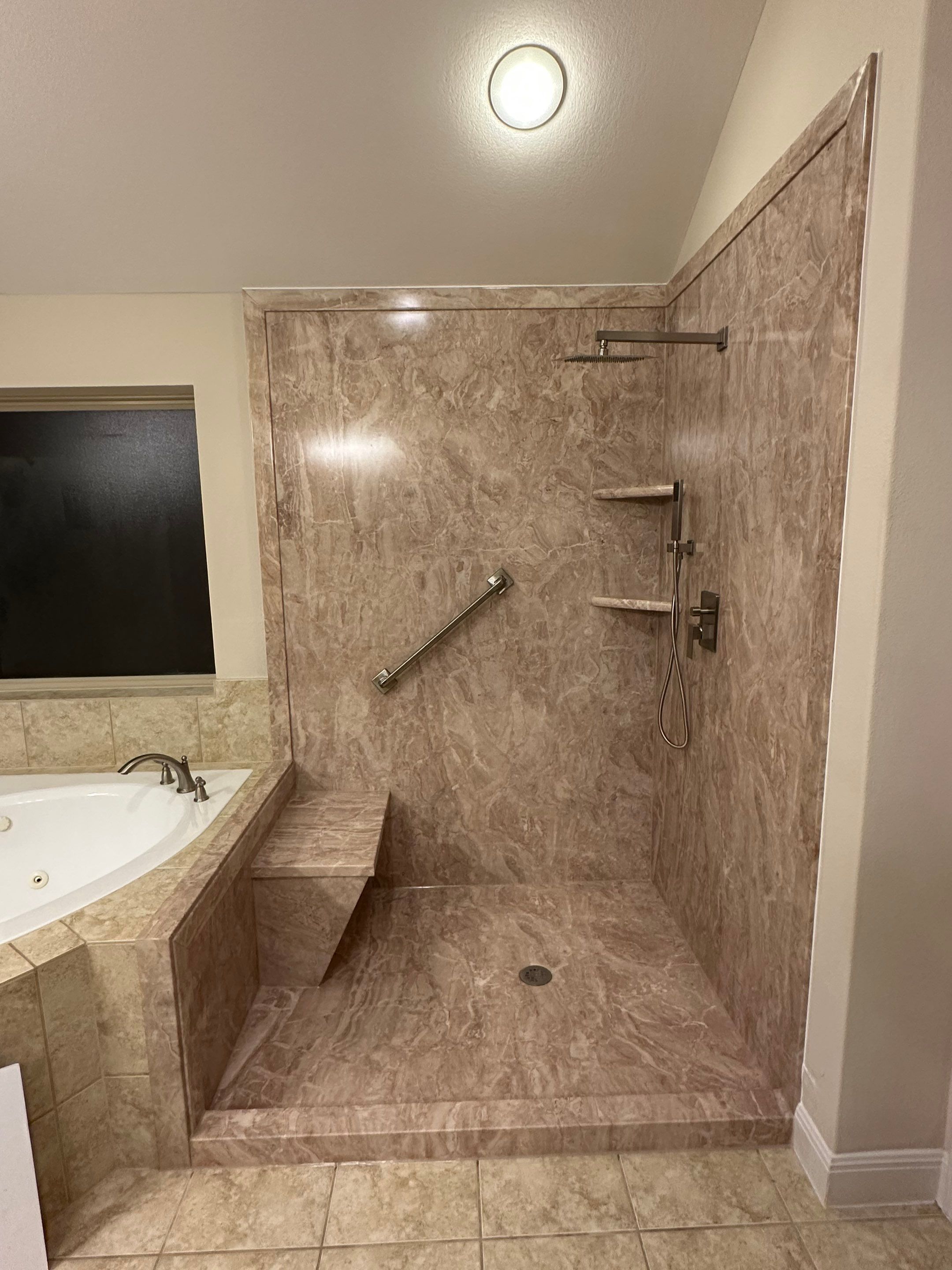 Shower Remodel in Austin, 78739 by Lane Lauritsen - The Hill Country, Texas
