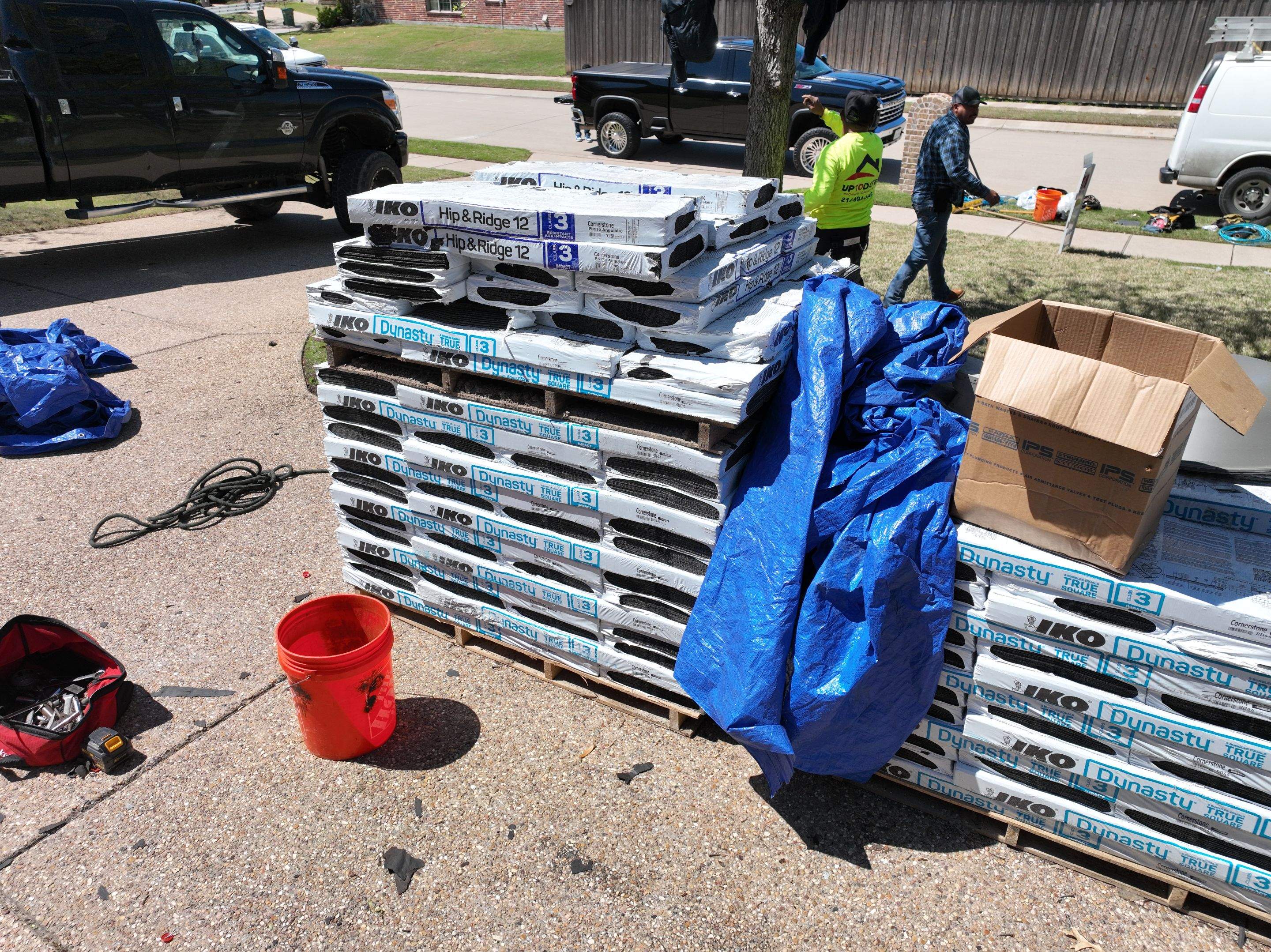 Residential Roofing Installation using Iko Dynasty by Becker Roofing and Exteriors