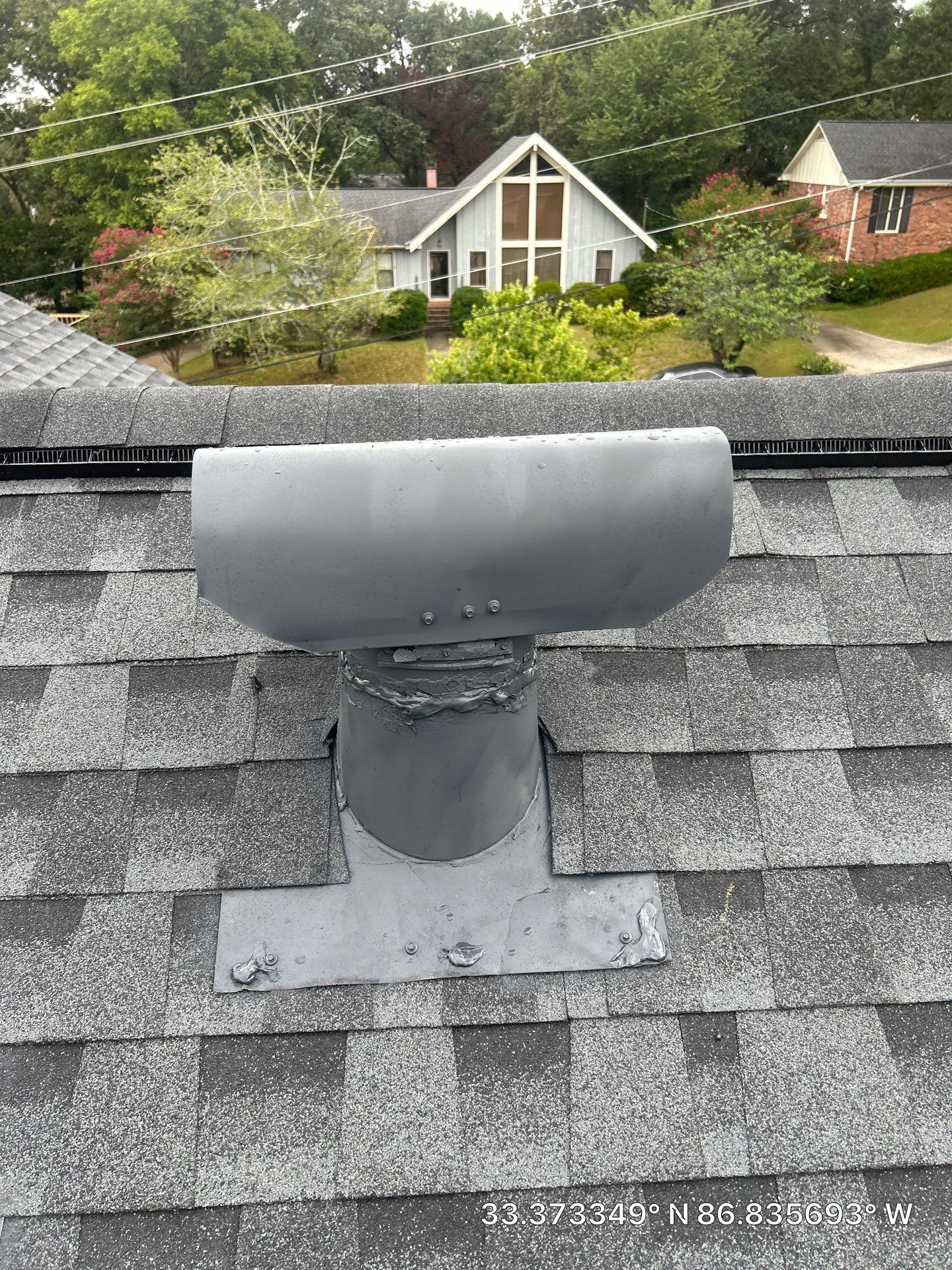 Shingle Replacement in Hoover (Charcoal) by The Roofing Dudes