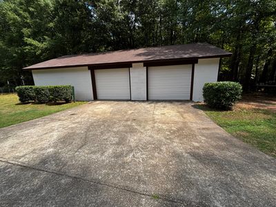 Detached Garage Masonry Painting
