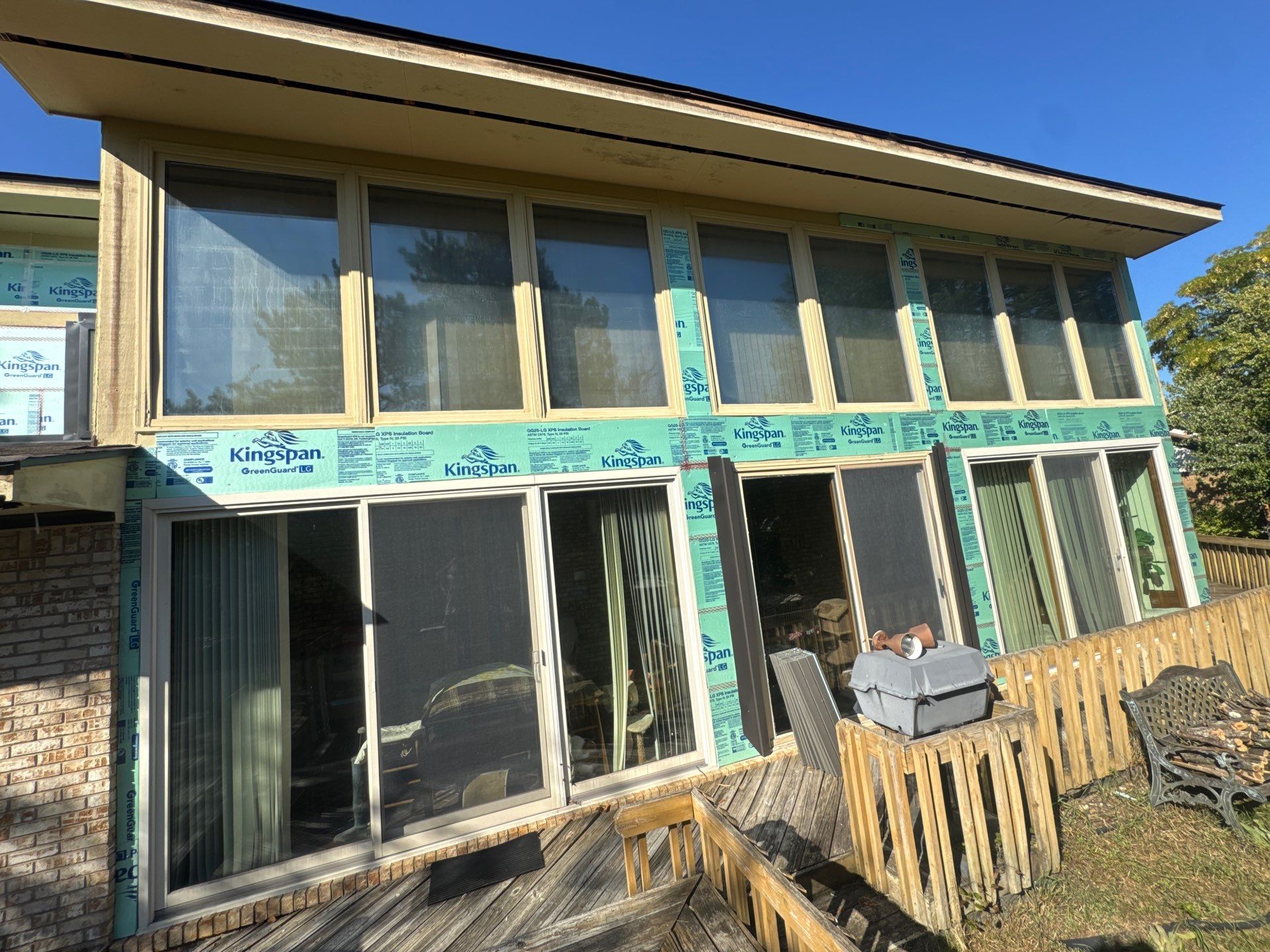 Siding Replacement using Alside S7 Cedar Mill Grain Cast Iron by 180 Contractors