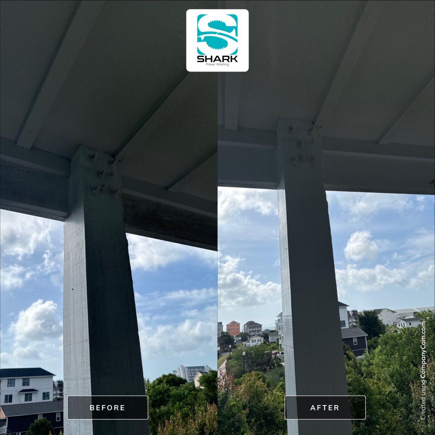 House Washing in Carolina Beach by Shark Power Washing