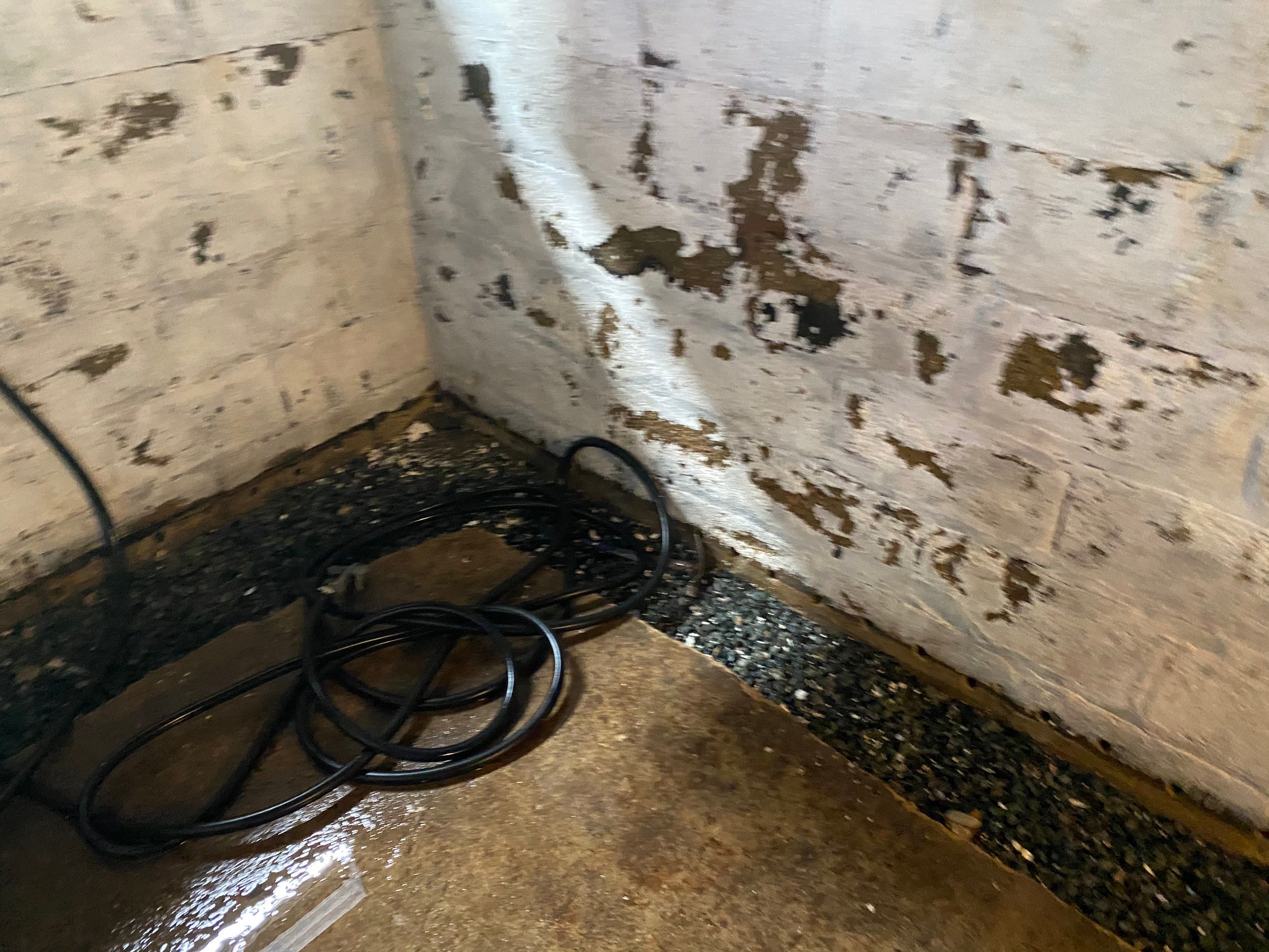 Interior French Drain Job in Lyndhurst, NJ by Pure Service Pro, LLC 