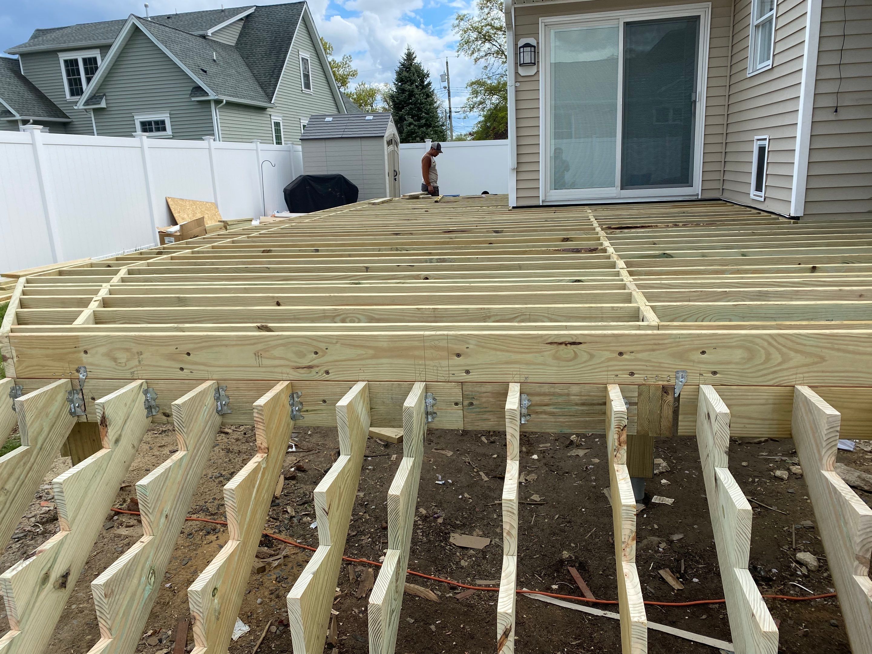 New Deck  in Spring Lake by deck guardian