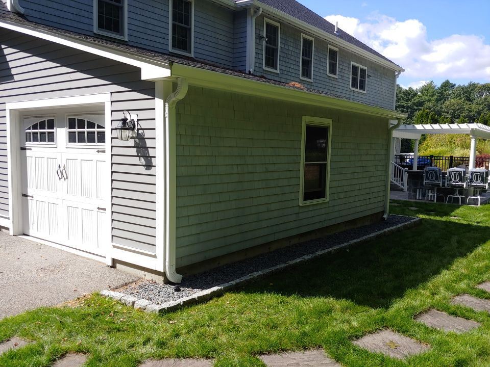 Kingston, MA Gutter Installation using 6" K-Style Aluminum Duo Pro Gutter by Gutter Pro Enterprises