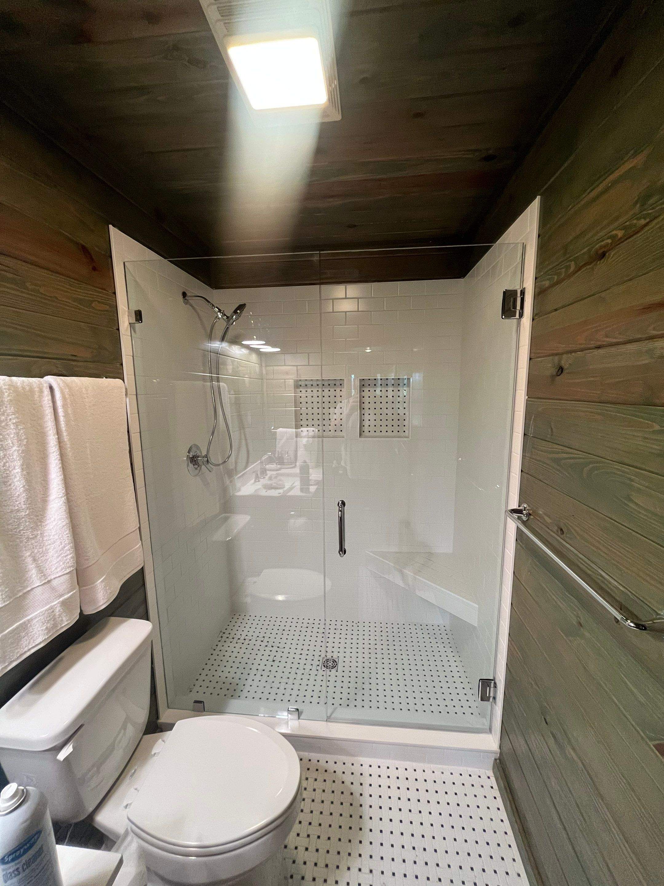 Shower Pictures by Custom Glass Service