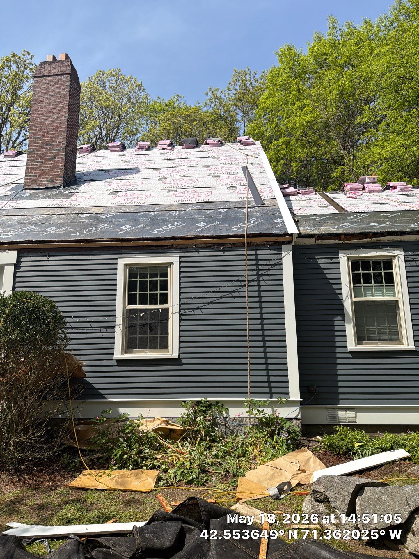 Roof Replacement + Metal Valleys + Snow Belt + Skylights — Carlisle, MA by Mighty Dog Roofing of Greater Middlesex County