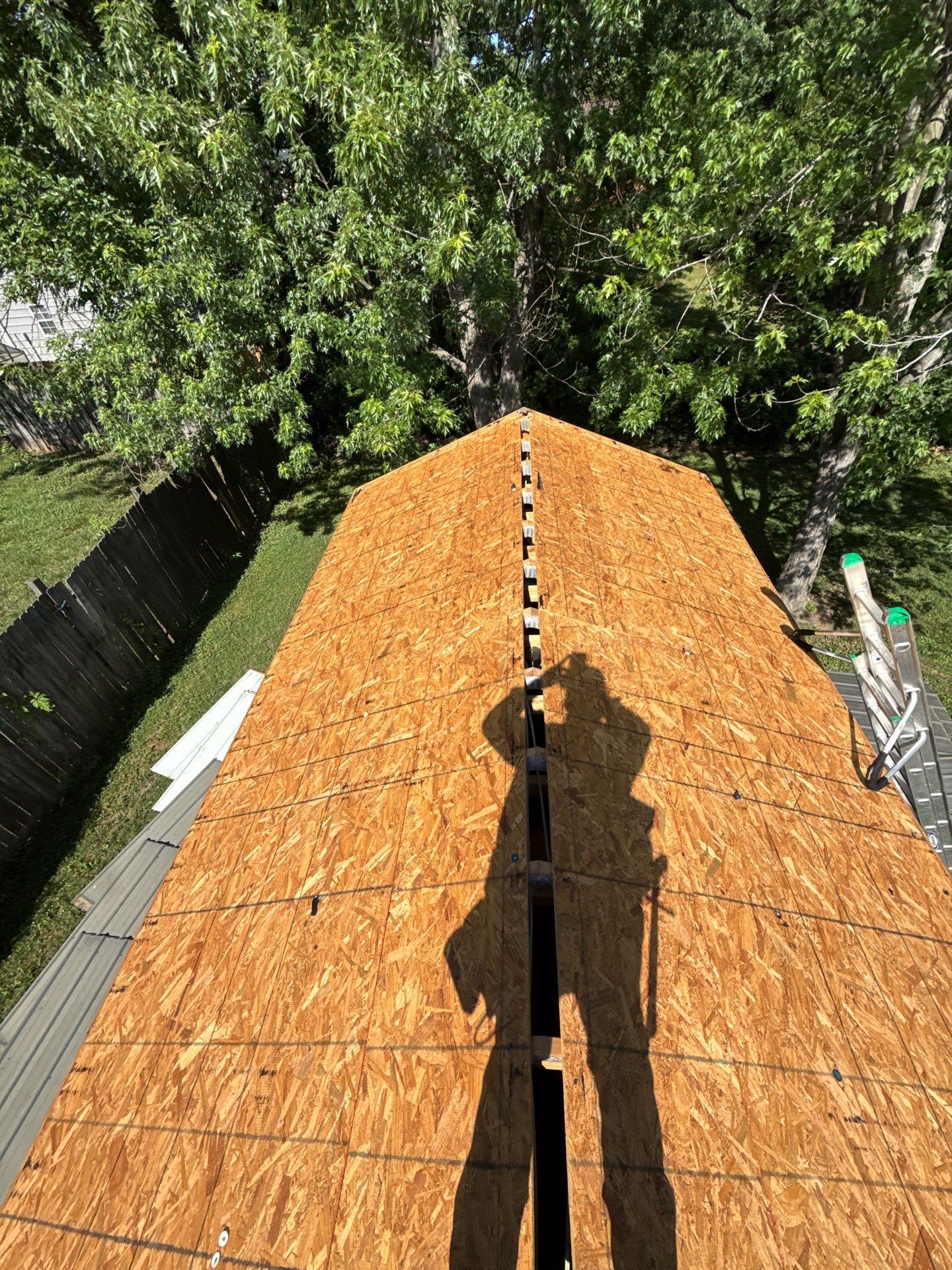 Architectural Shingle Roof Replacement and Accessory Metal Roofing in Greensboro by Carolina Professional Roofing, Inc