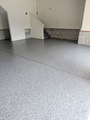 Garage Floor Coating using Nightfall