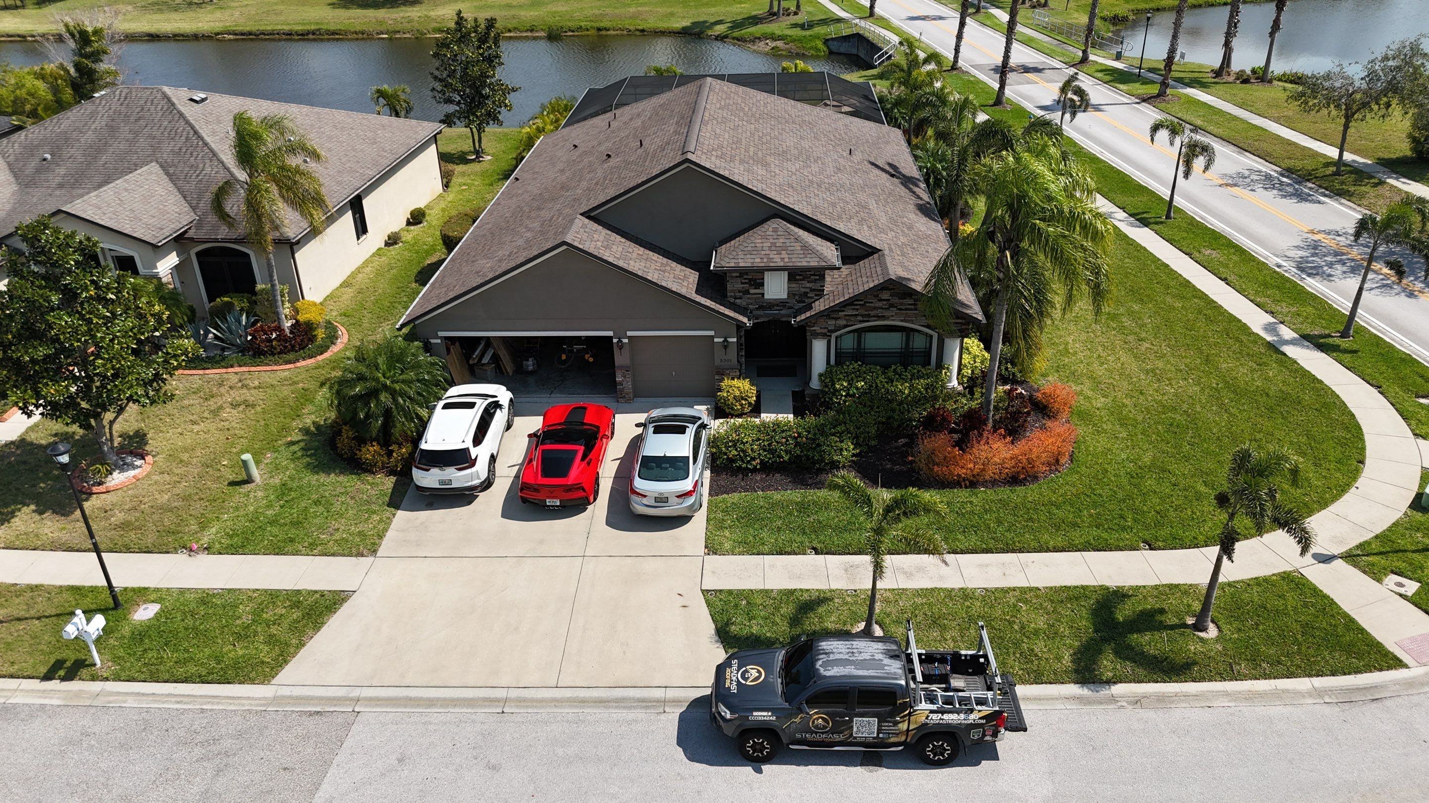 Roof Replacement in Apollo Beach FL. by Steadfast Roofing 