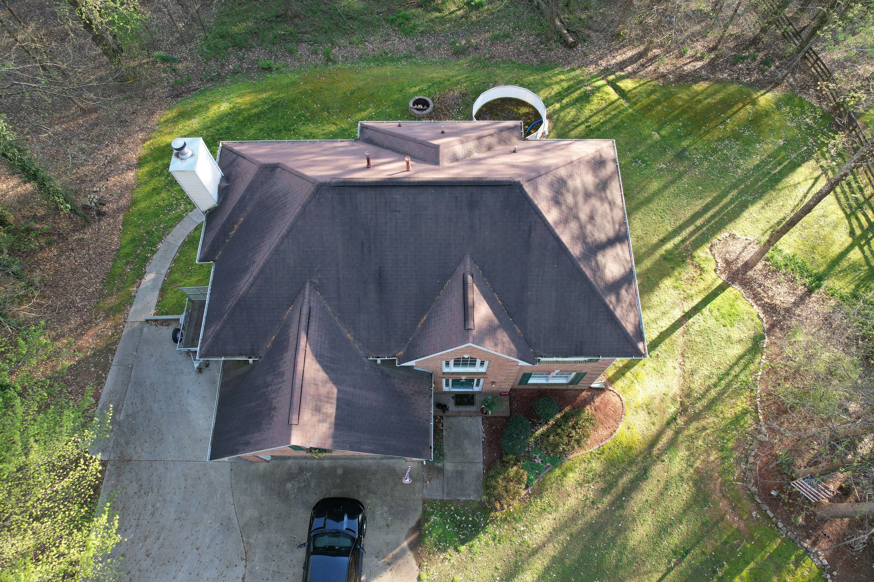 Residential Roofing Installation using Owens Corning Chateau Green  by Inspector Roofing and Restoration