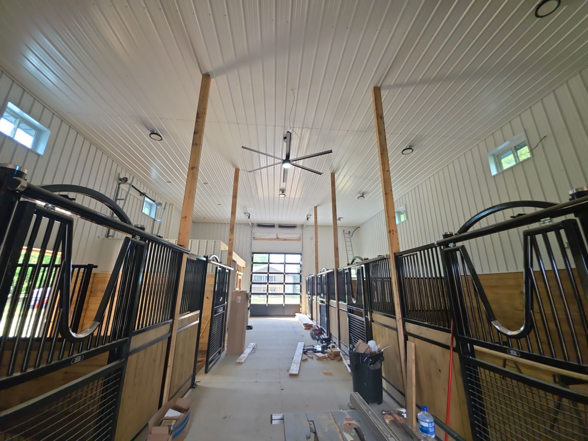  Horse stables by Miles Construction 
