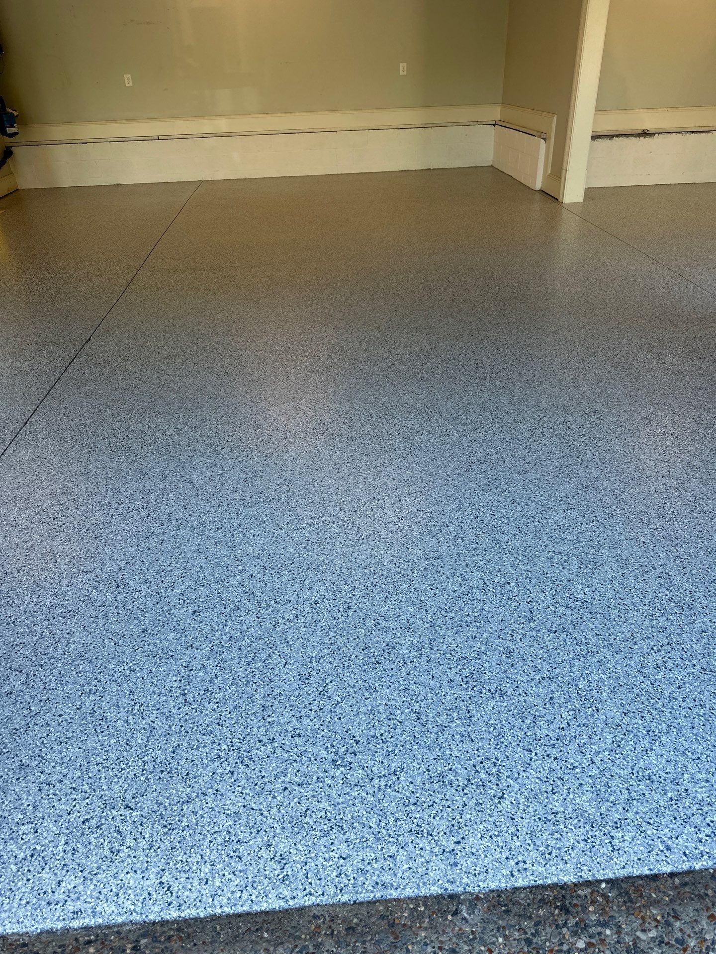 Garage Floor Coating using Tidal Wave by My Garage Floor Guys
