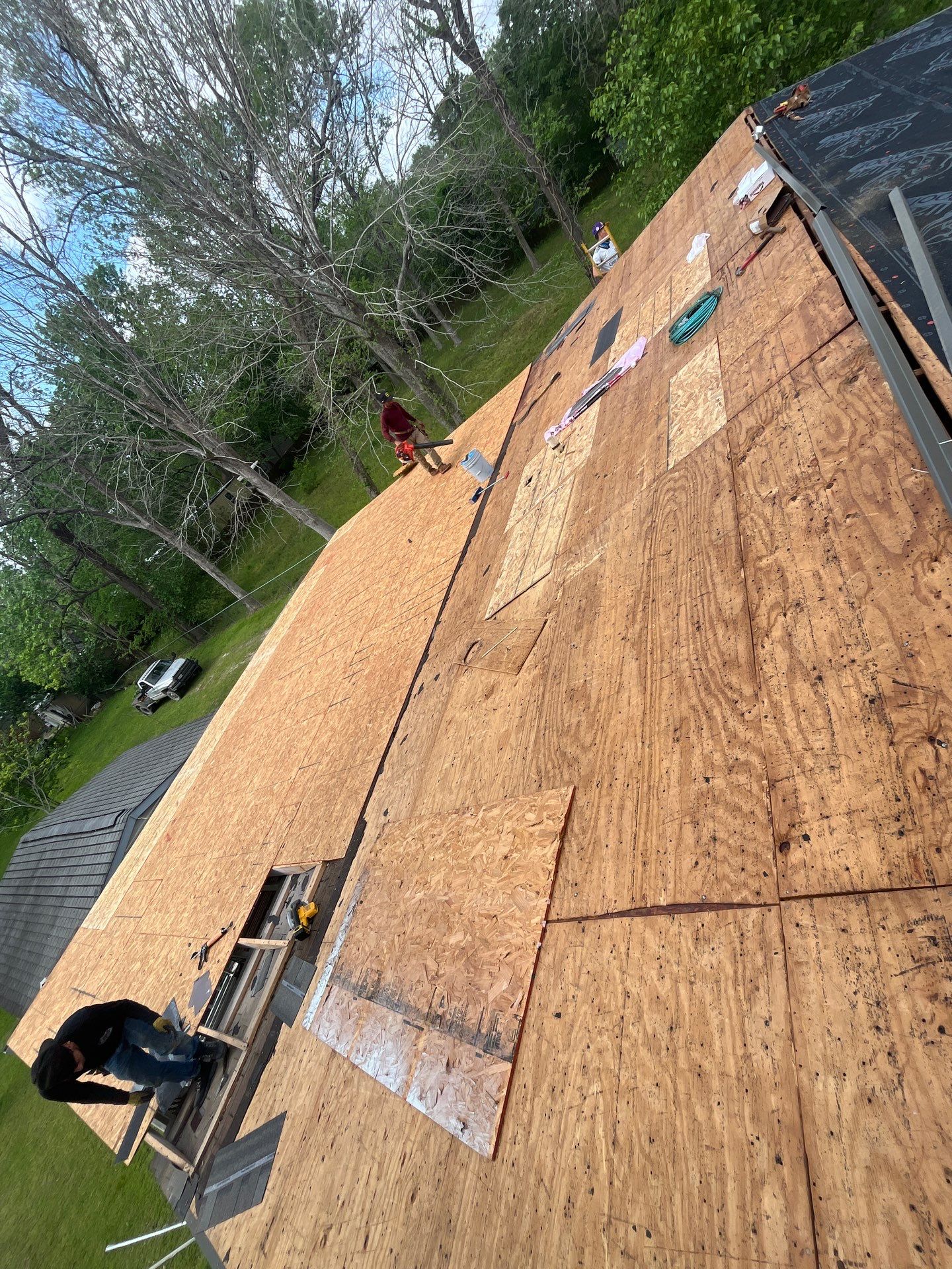 Residential Roofing Repair using Owen's Corning Duration (Lifetime) Shingles by Roof Repair Company