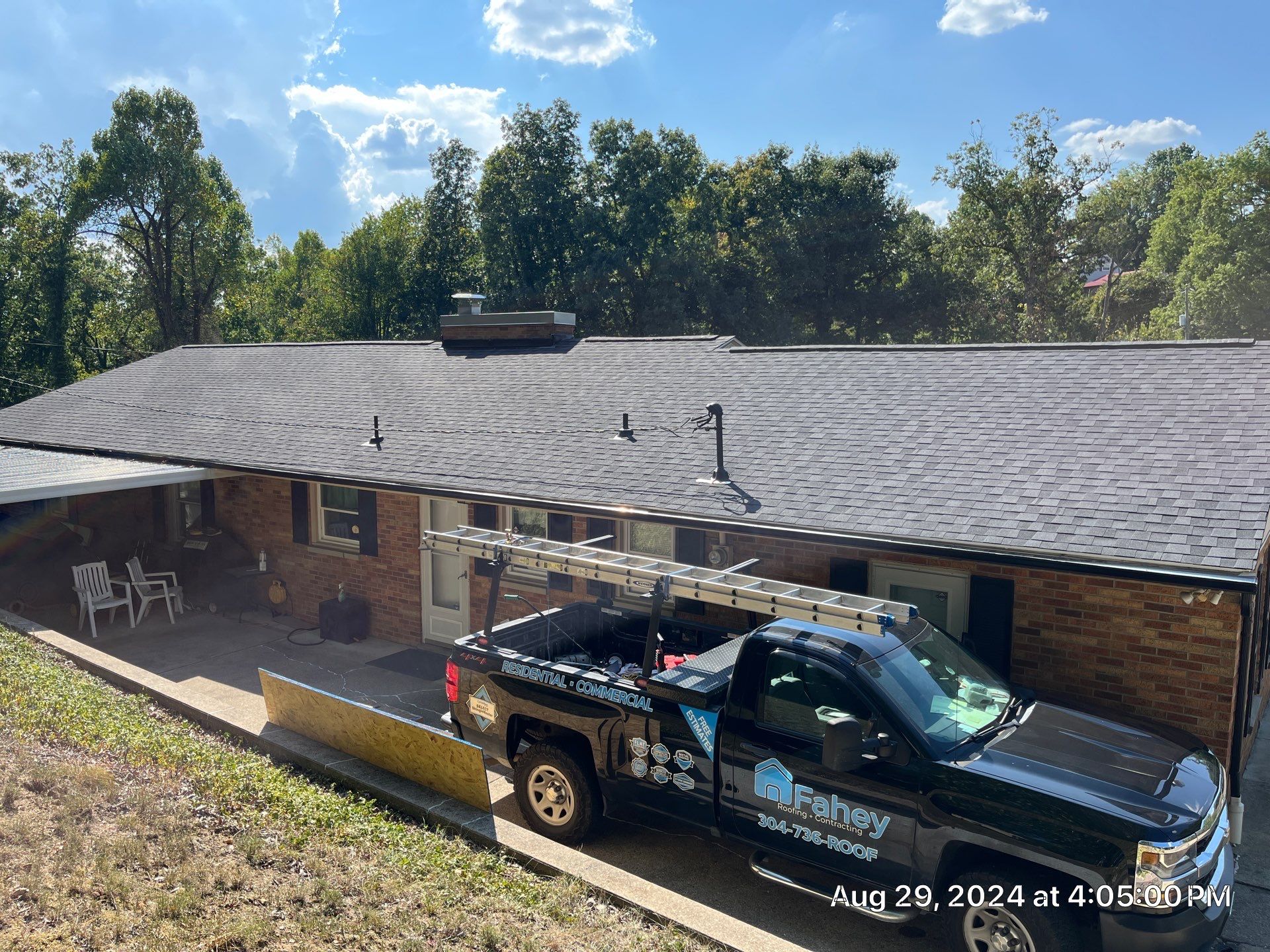 Residential Roofing Installation using Certainteed Landmark Pro Shingles by Fahey Roofing + Contracting