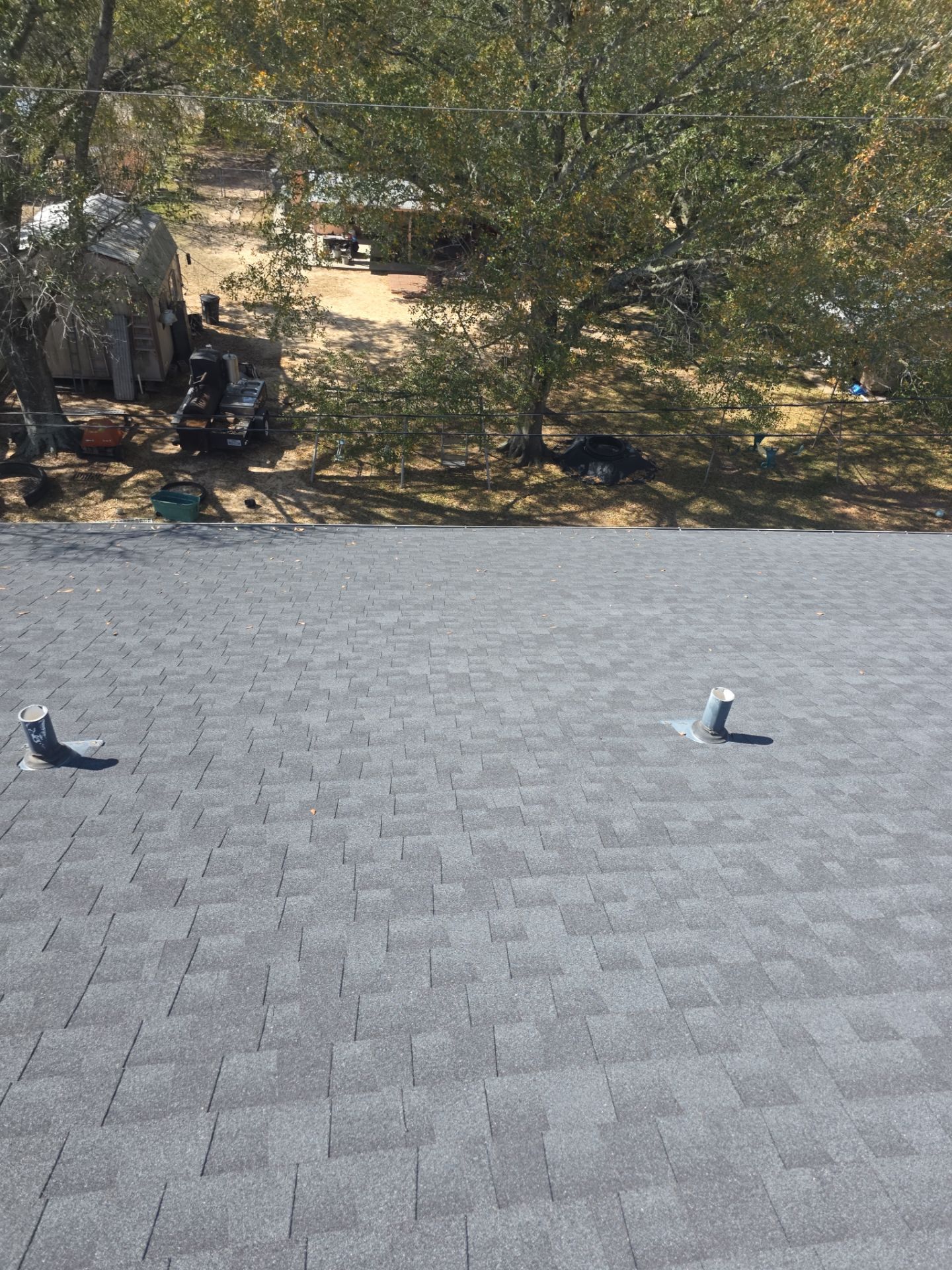 Our salesmen actually WORK for you! by REPS Austin Area Roofer