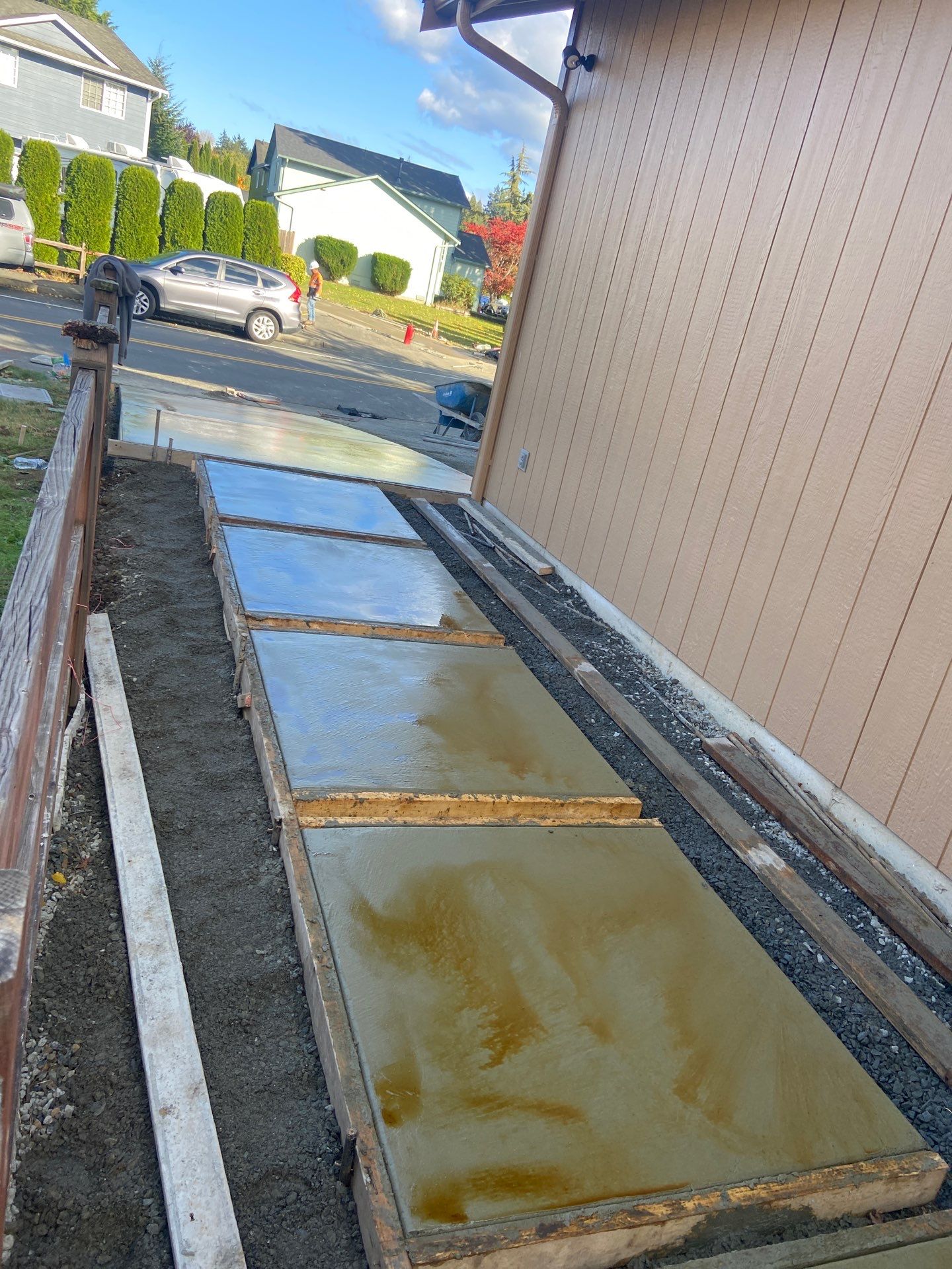 Custom Aggregate Walkway | Marysville  by Jireh Asphalt & Concrete Inc 