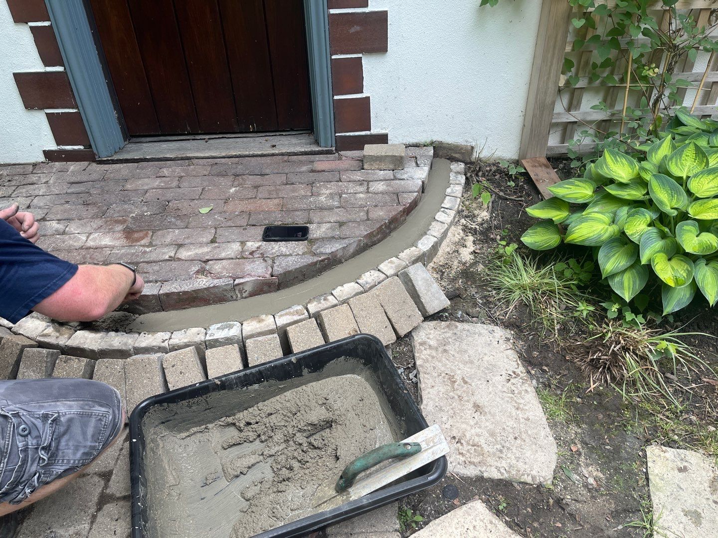 Glencoe, IL brick paver clean sand seal, repair, and reseal by Northern Power Washing LLC.