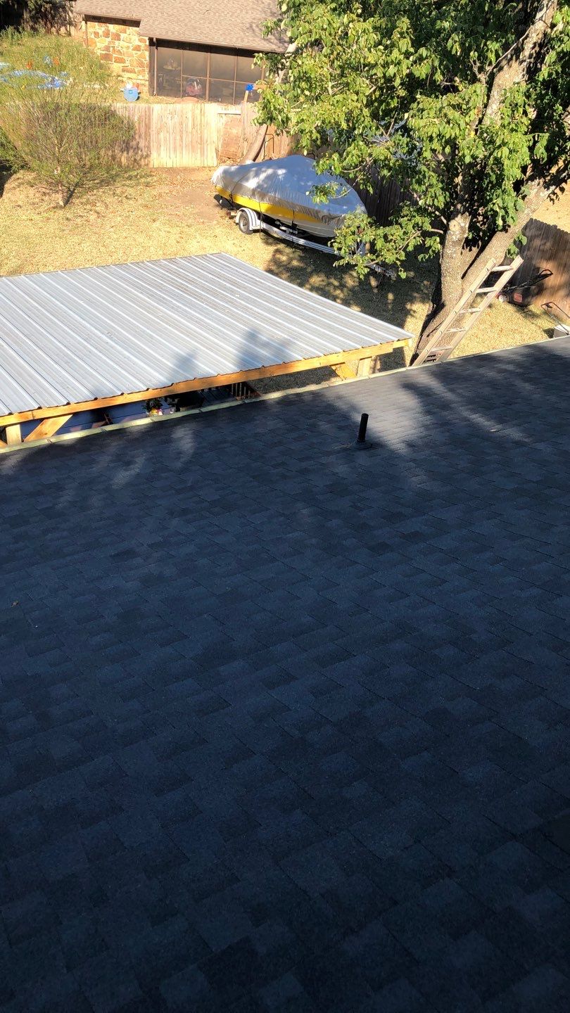 Residential Roofing Installation using GAF Natural Shadow  by A & H Roofing and Contracting